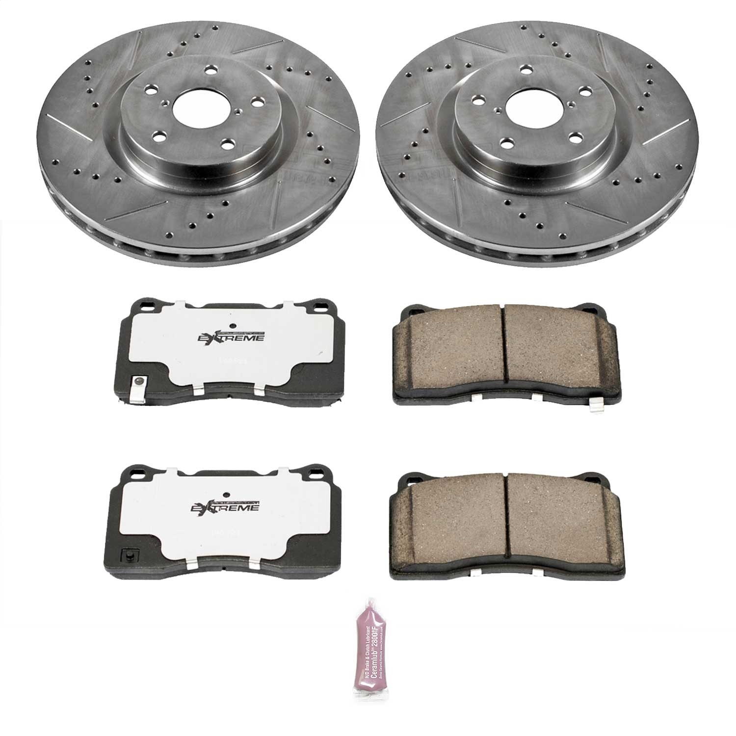 Power Stop - K131-26 - Front - Disc Brake Pad and Rotor Kit