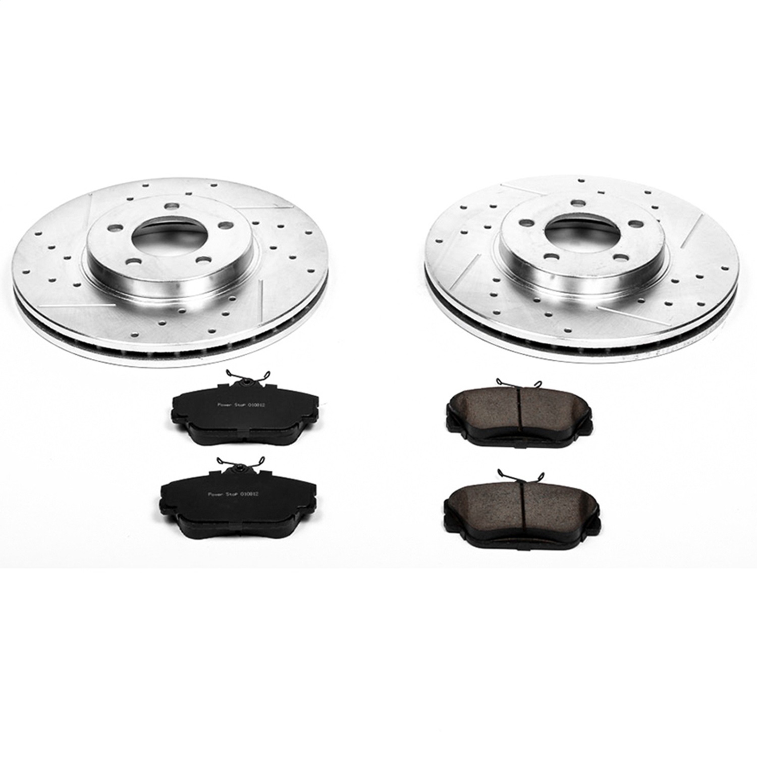 Power Stop - K1318 - Front - Disc Brake Pad and Rotor Kit
