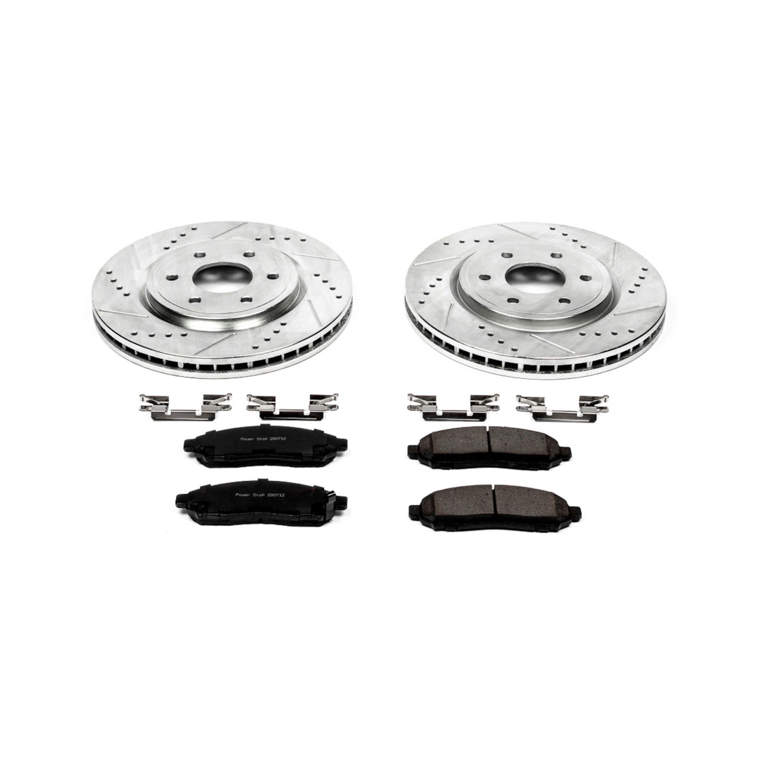Power Stop - K142 - Front - Disc Brake Pad and Rotor Kit