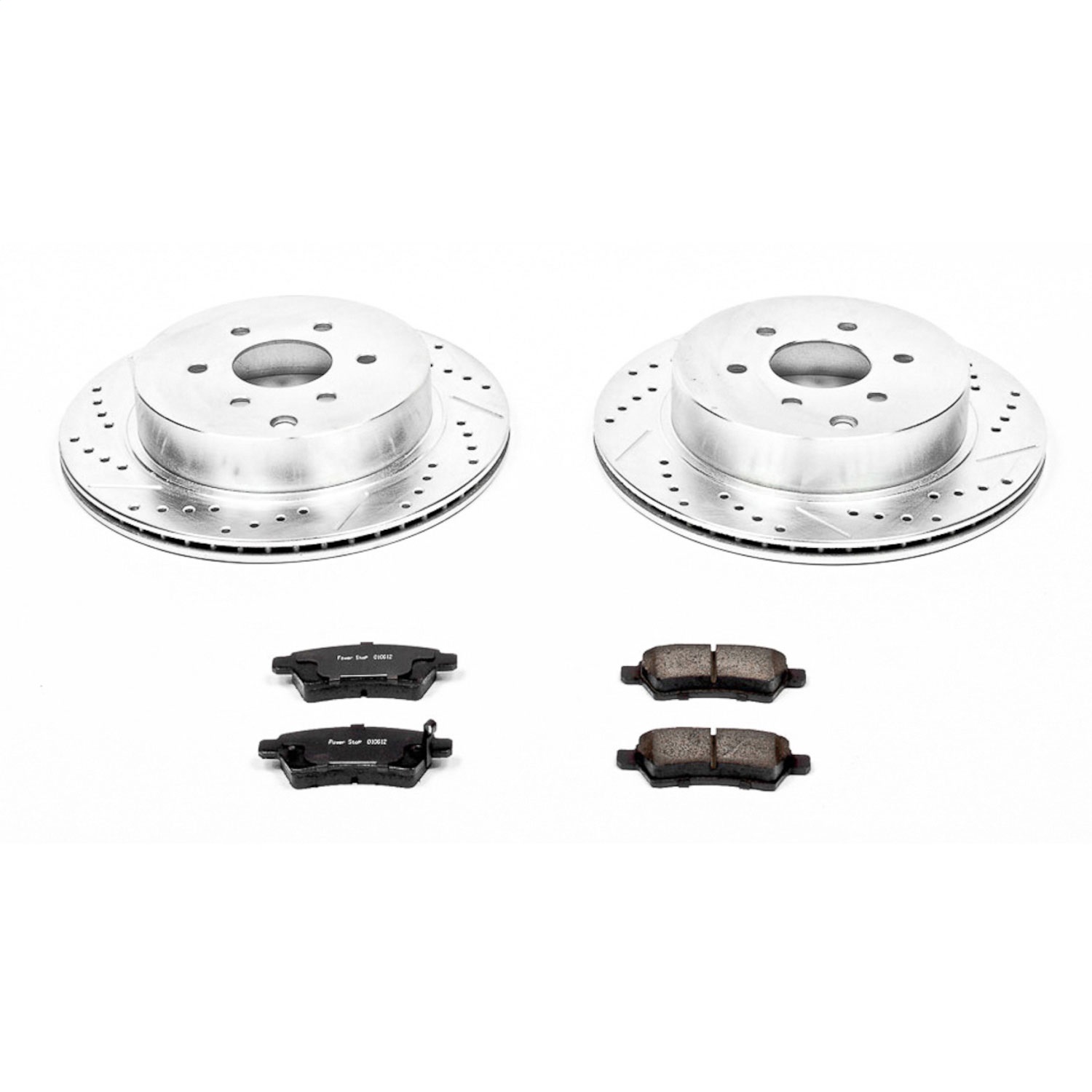 Power Stop - K147 - Rear - Disc Brake Pad and Rotor Kit