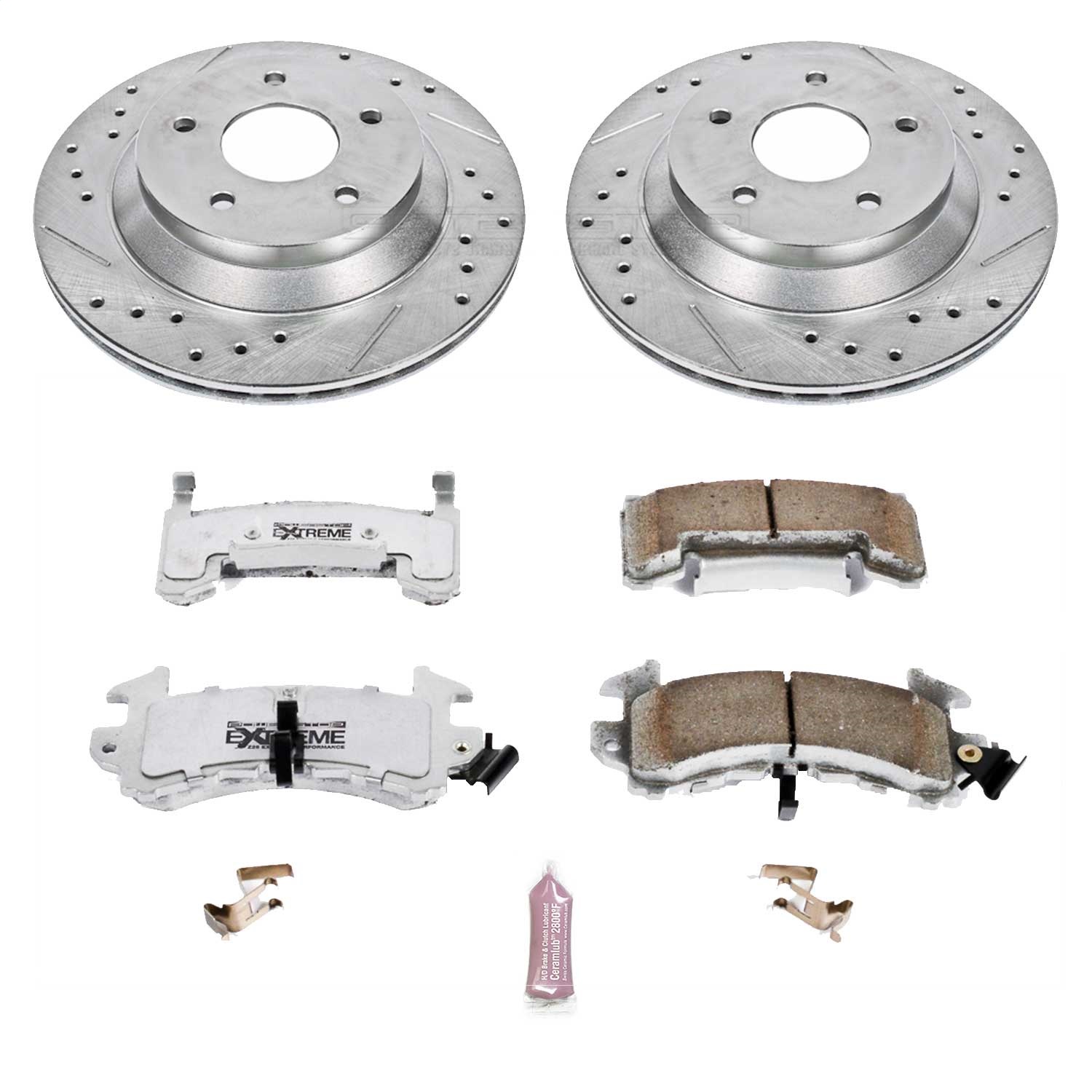Power Stop - K1517-26 - Front - Disc Brake Pad and Rotor Kit