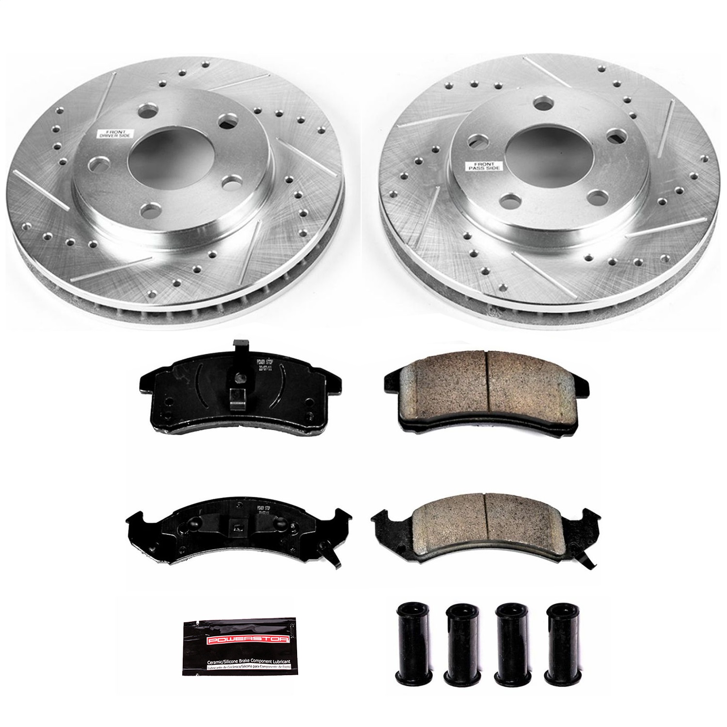 Power Stop - K1532 - Front - Disc Brake Pad and Rotor Kit