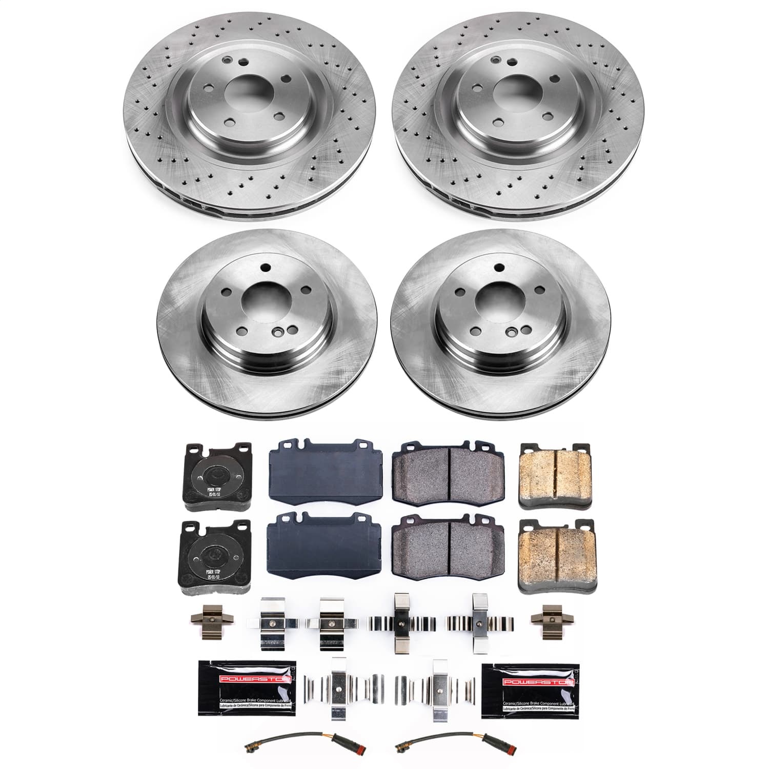 Power Stop - K15491DK - Complete Vehicle Disc/Drum Brake Kit