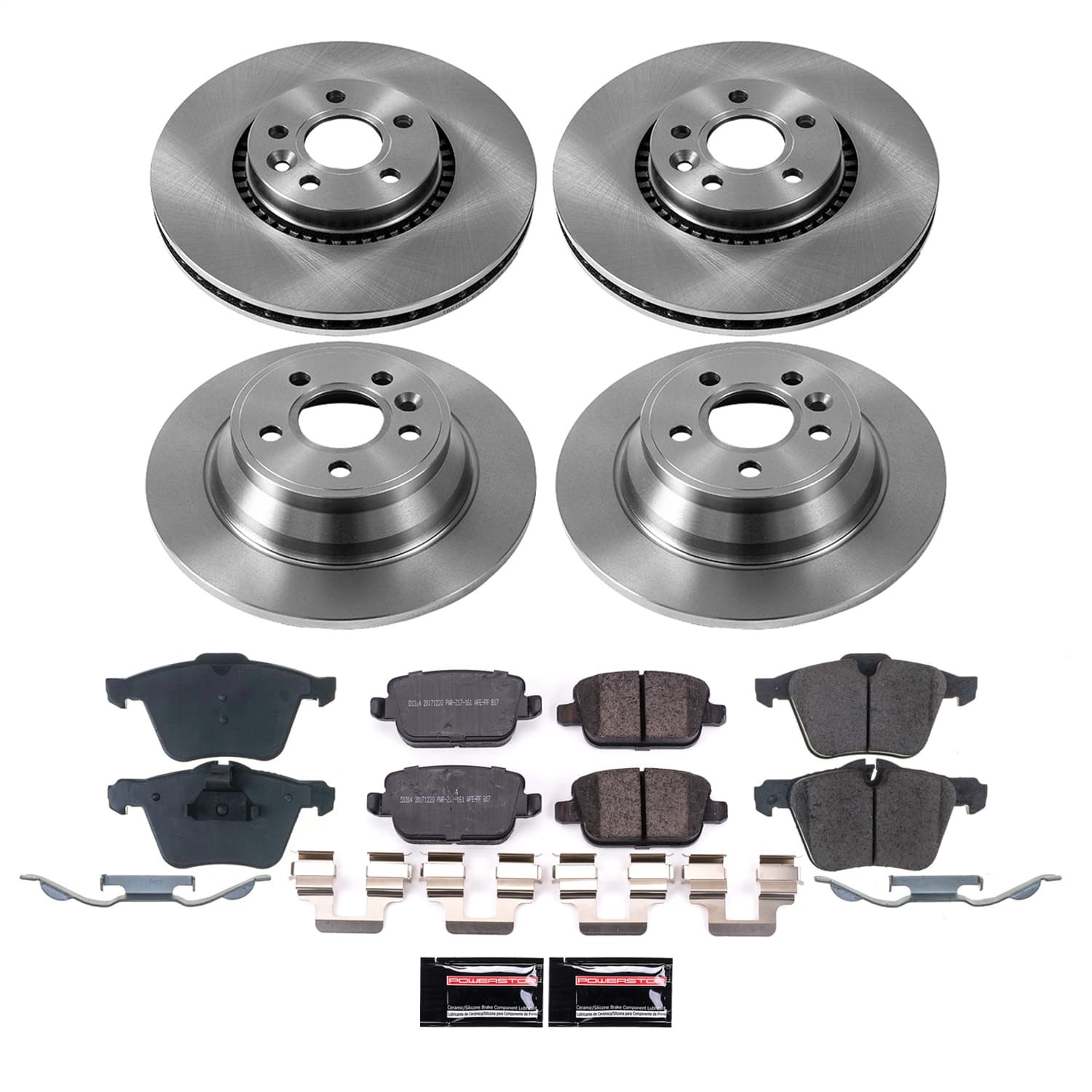 Power Stop - K15503DK - Complete Vehicle Disc/Drum Brake Kit