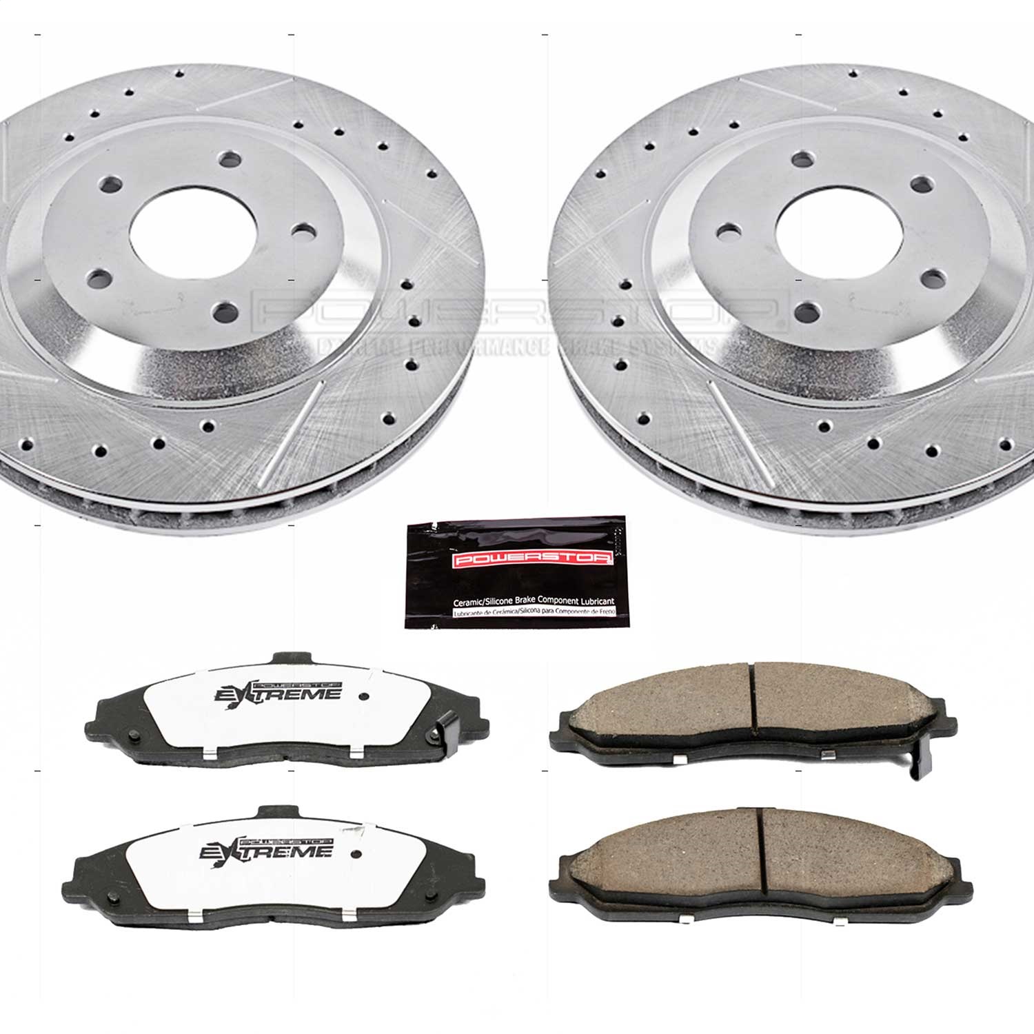 Power Stop - K1559-26 - Front - Disc Brake Pad and Rotor Kit