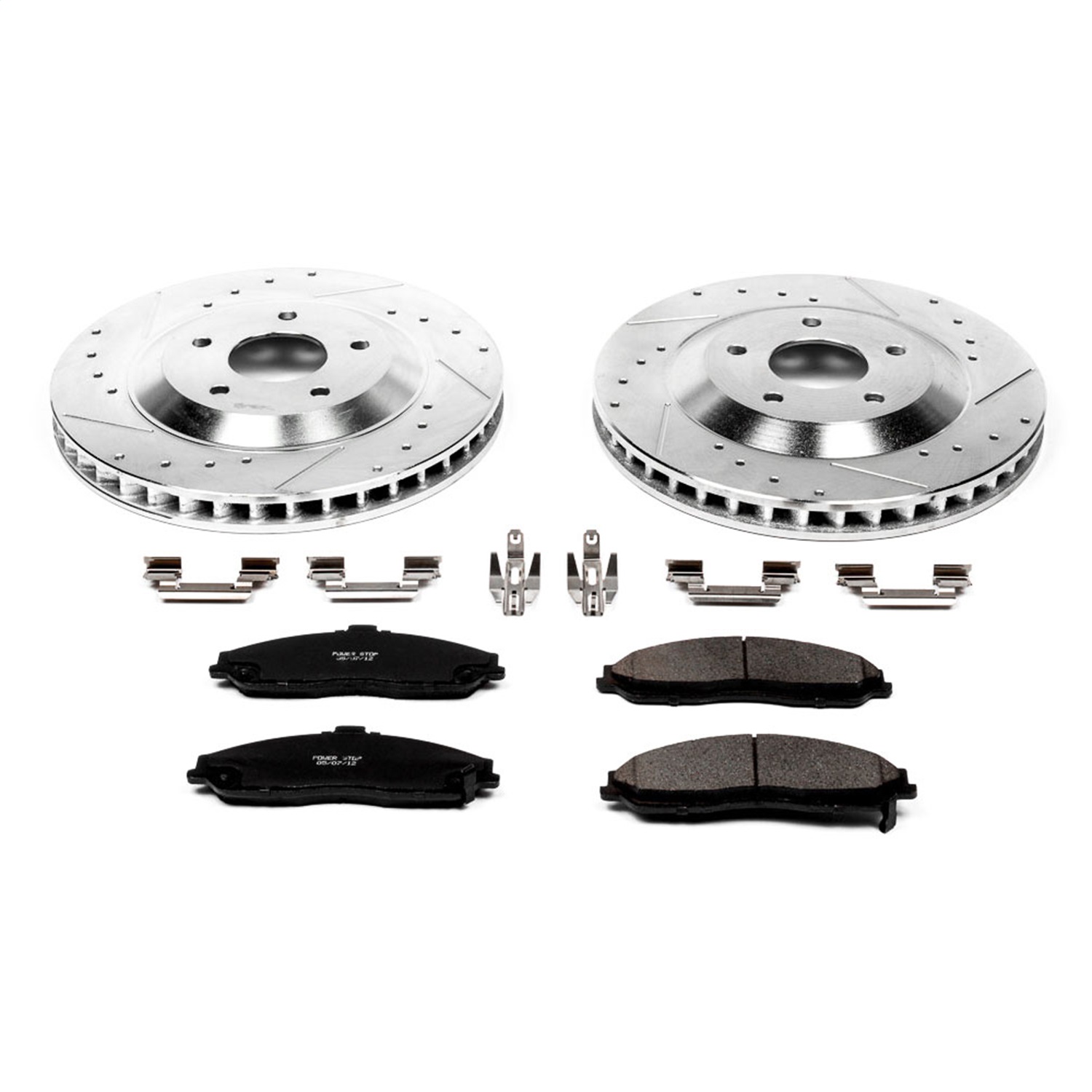 Power Stop - K1559 - Front - Disc Brake Pad and Rotor Kit