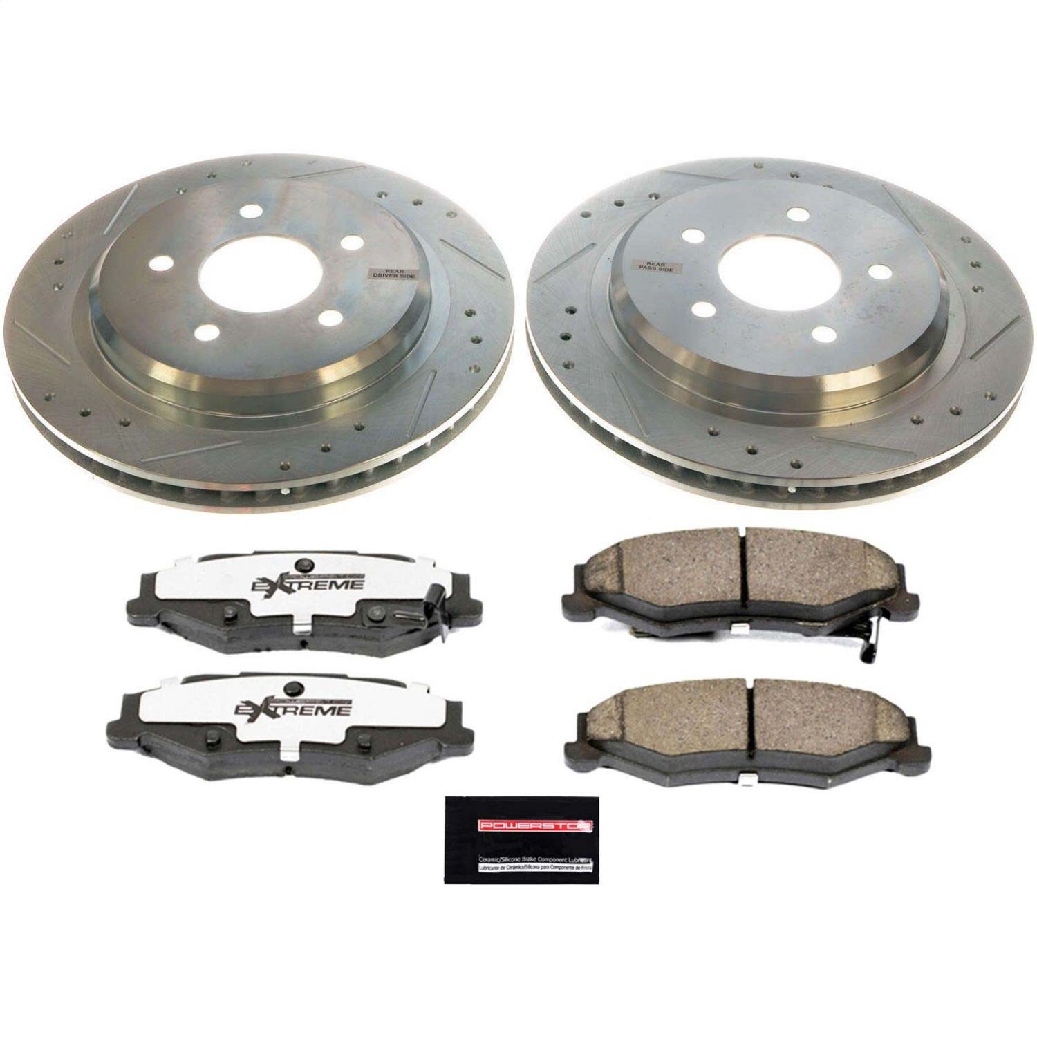 Power Stop - K1563-26 - Rear - Disc Brake Pad and Rotor Kit