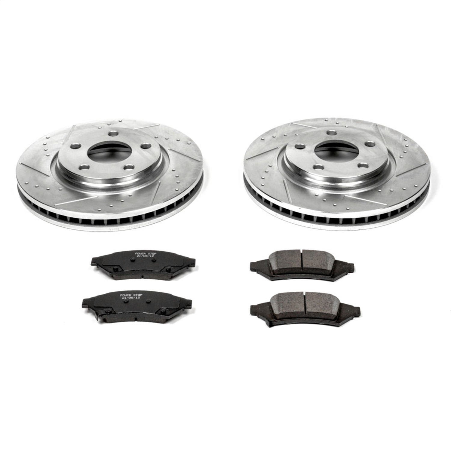 Power Stop - K1586 - Front - Disc Brake Pad and Rotor Kit
