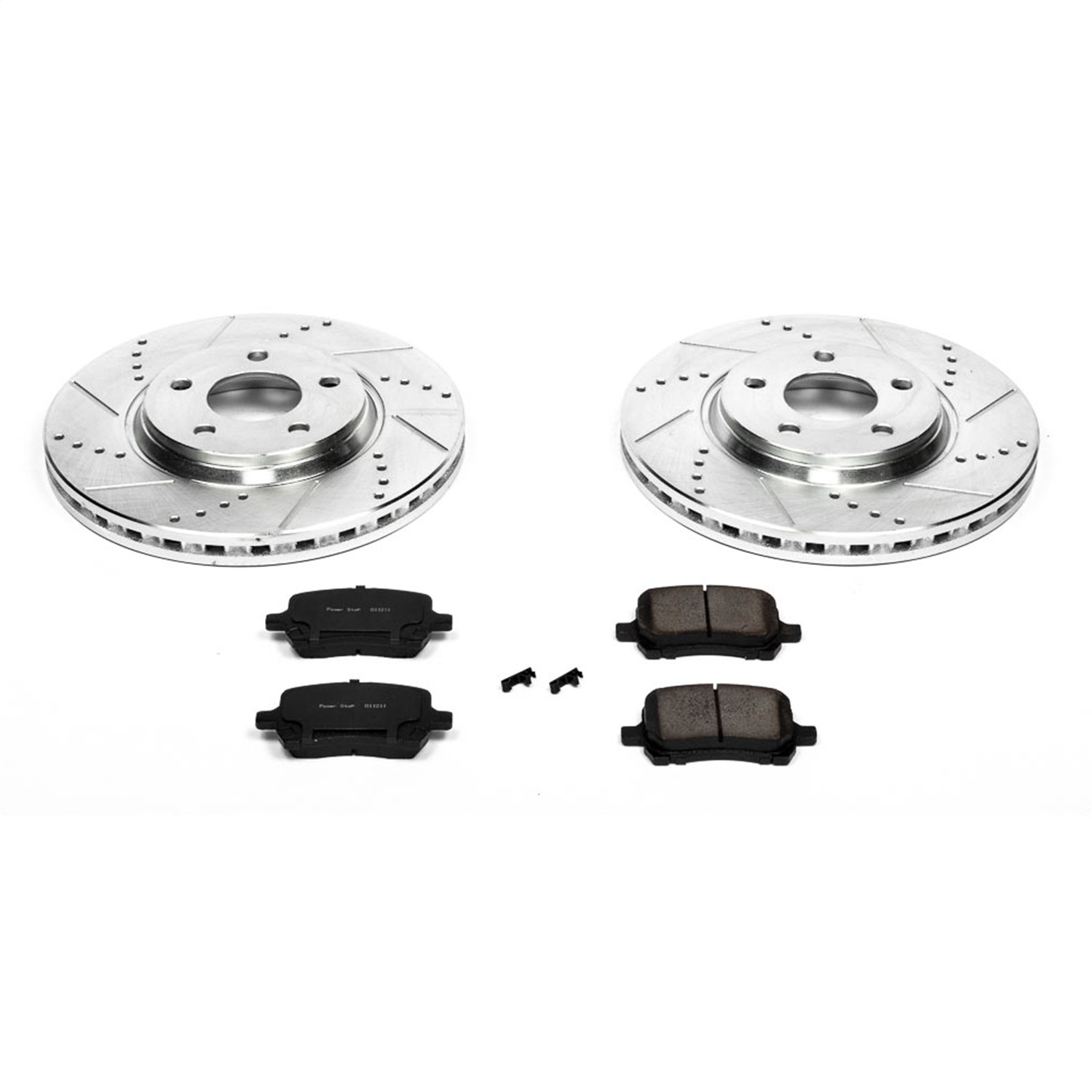 Power Stop - K1614 - Front - Disc Brake Pad and Rotor Kit