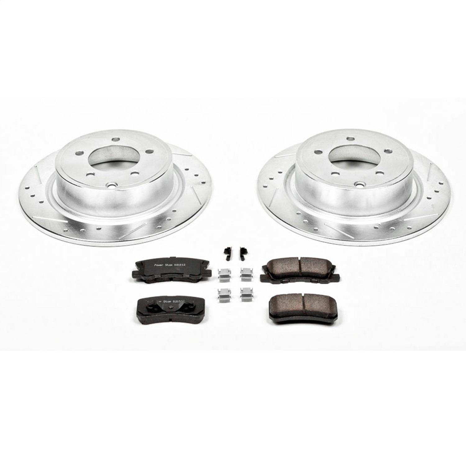 Power Stop - K1630 - Rear - Disc Brake Pad and Rotor Kit