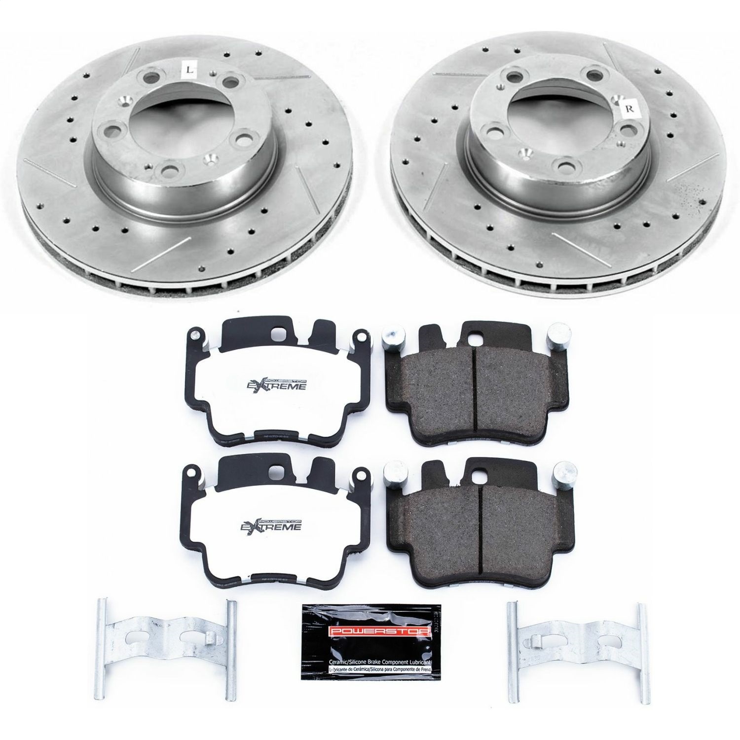 Power Stop - K1698-26 - Front - Disc Brake Pad and Rotor Kit