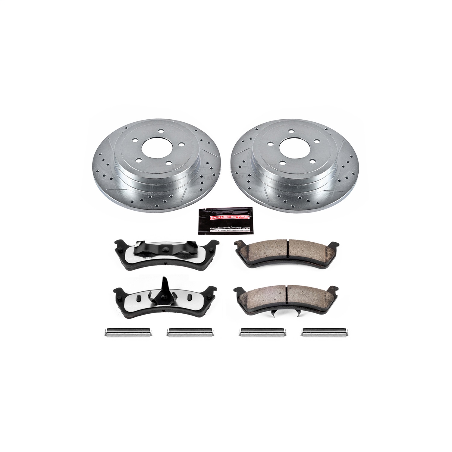 Power Stop - K1770-36 - Rear - Disc Brake Pad and Rotor Kit