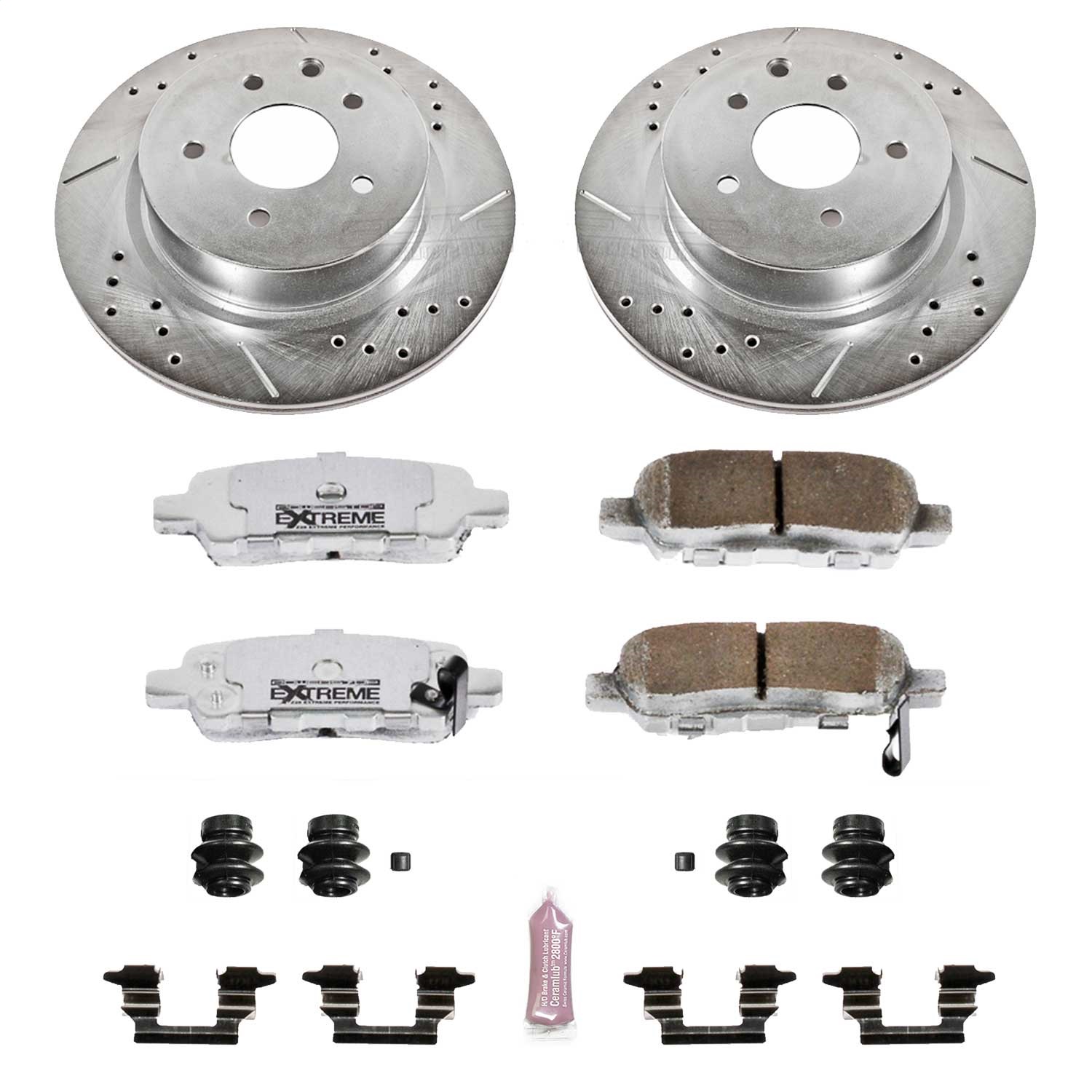 Power Stop - K179-26 - Rear - Disc Brake Pad and Rotor Kit