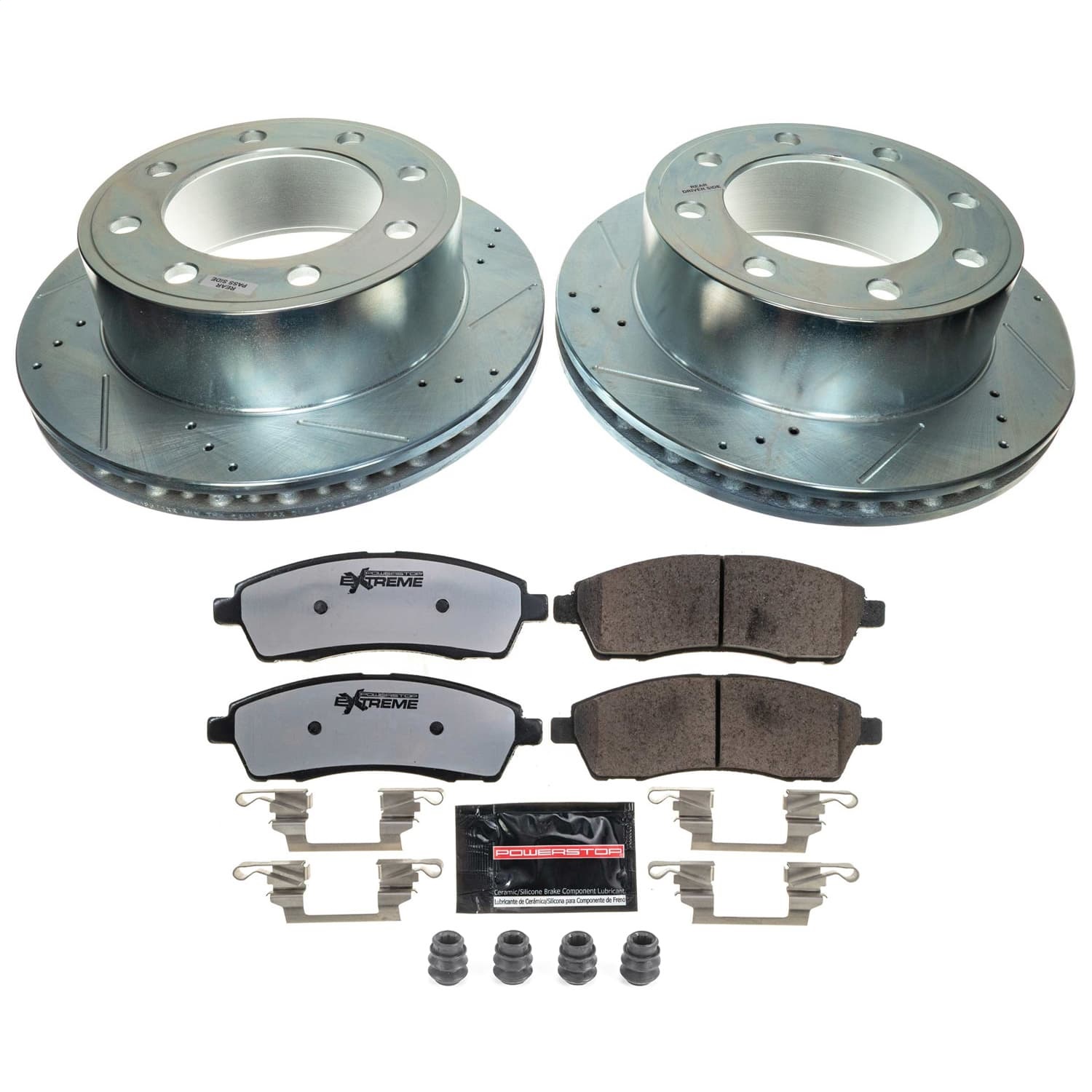 Power Stop - K1890-36 - Rear - Disc Brake Pad and Rotor Kit