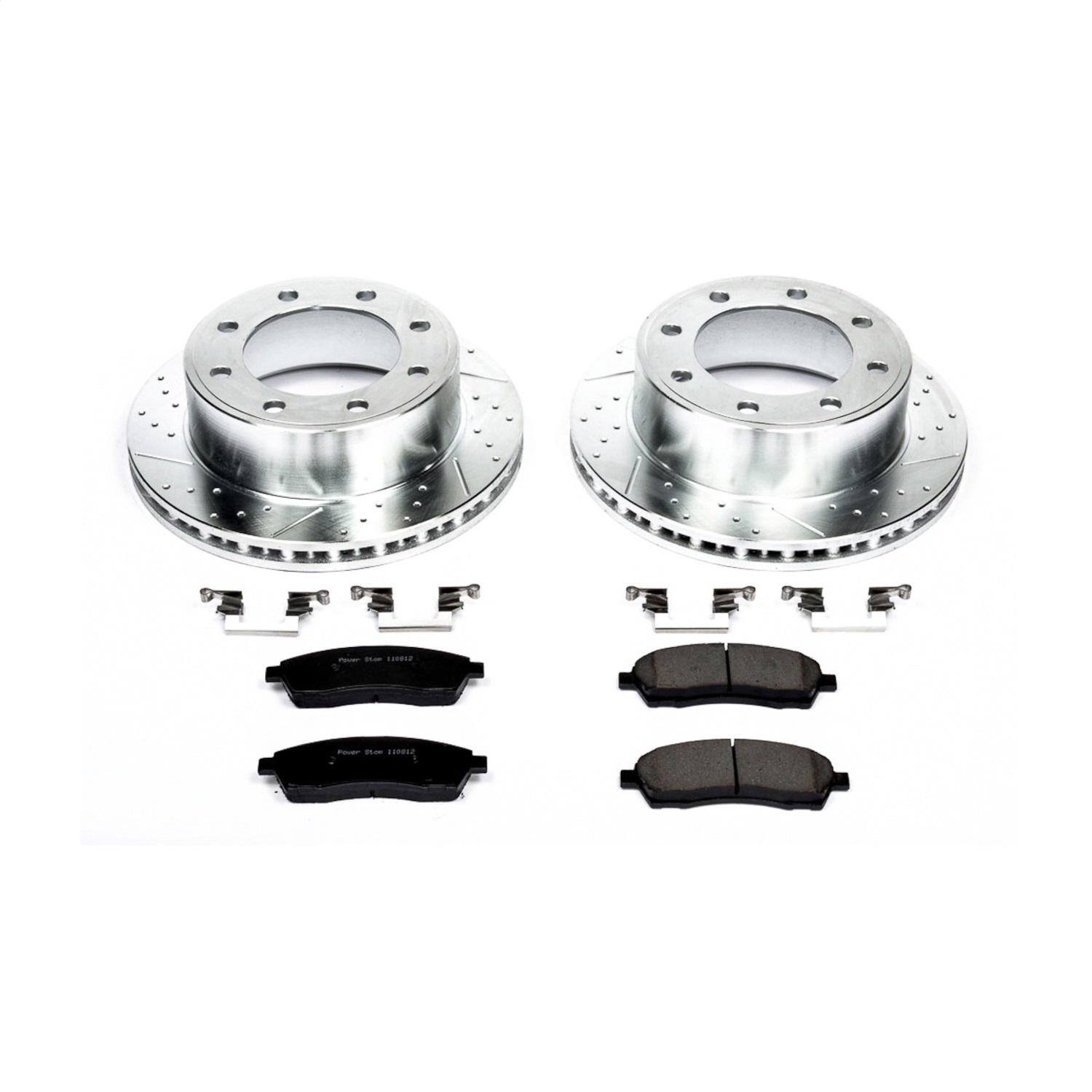 Power Stop - K1890 - Rear - Disc Brake Pad and Rotor Kit