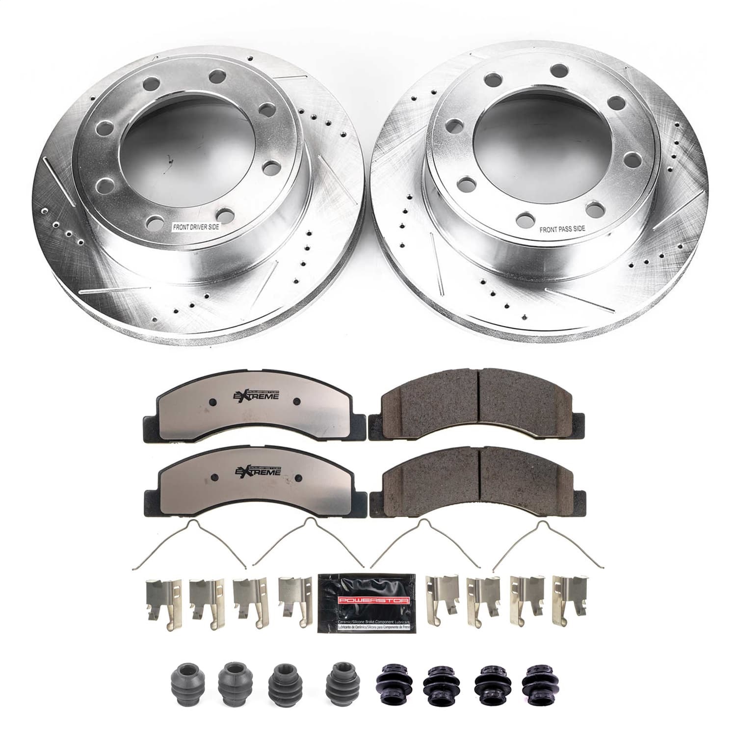 Power Stop - K1905-36 - Front - Disc Brake Pad and Rotor Kit