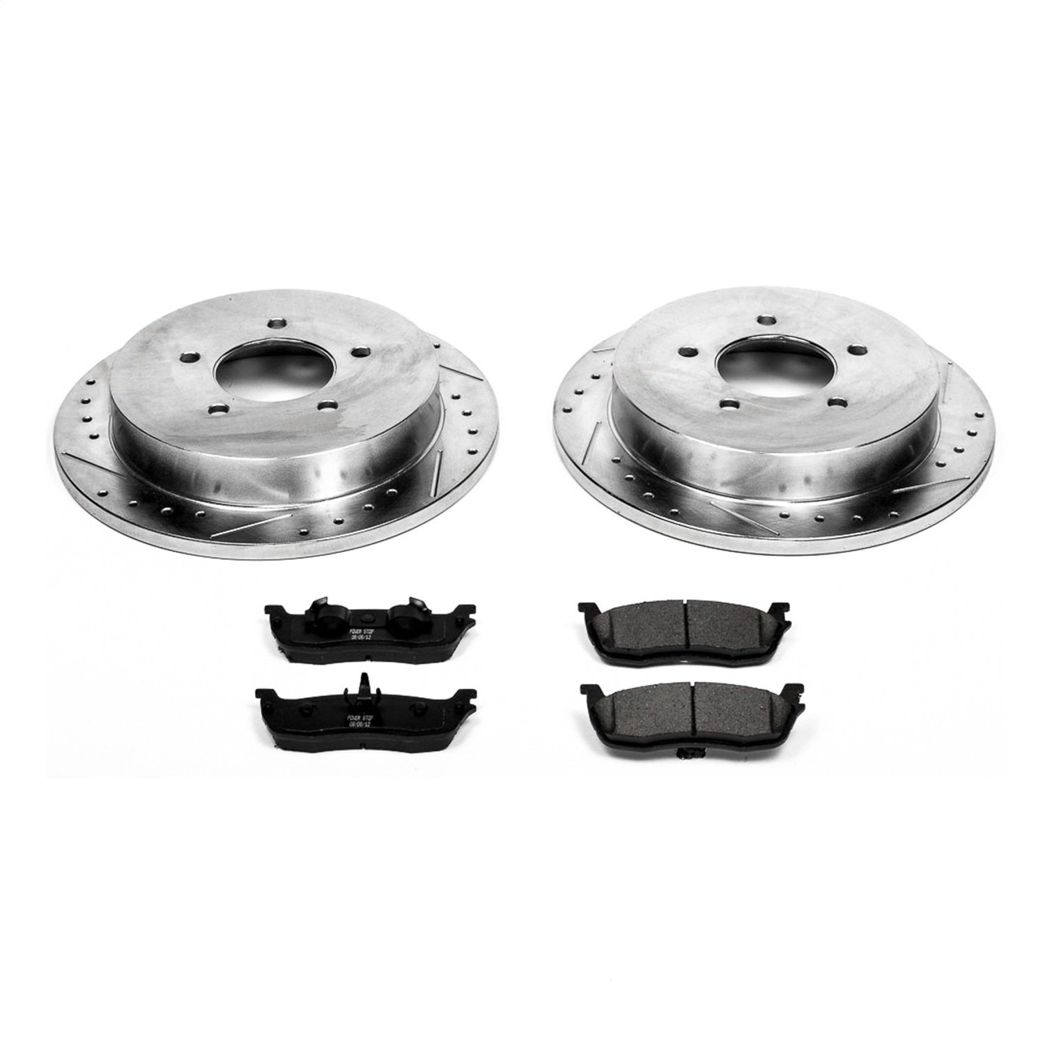 Power Stop - K1913 - Rear - Disc Brake Pad and Rotor Kit
