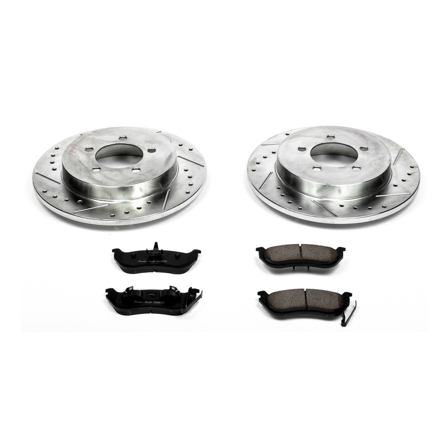 Power Stop - K1929 - Rear - Disc Brake Pad and Rotor Kit