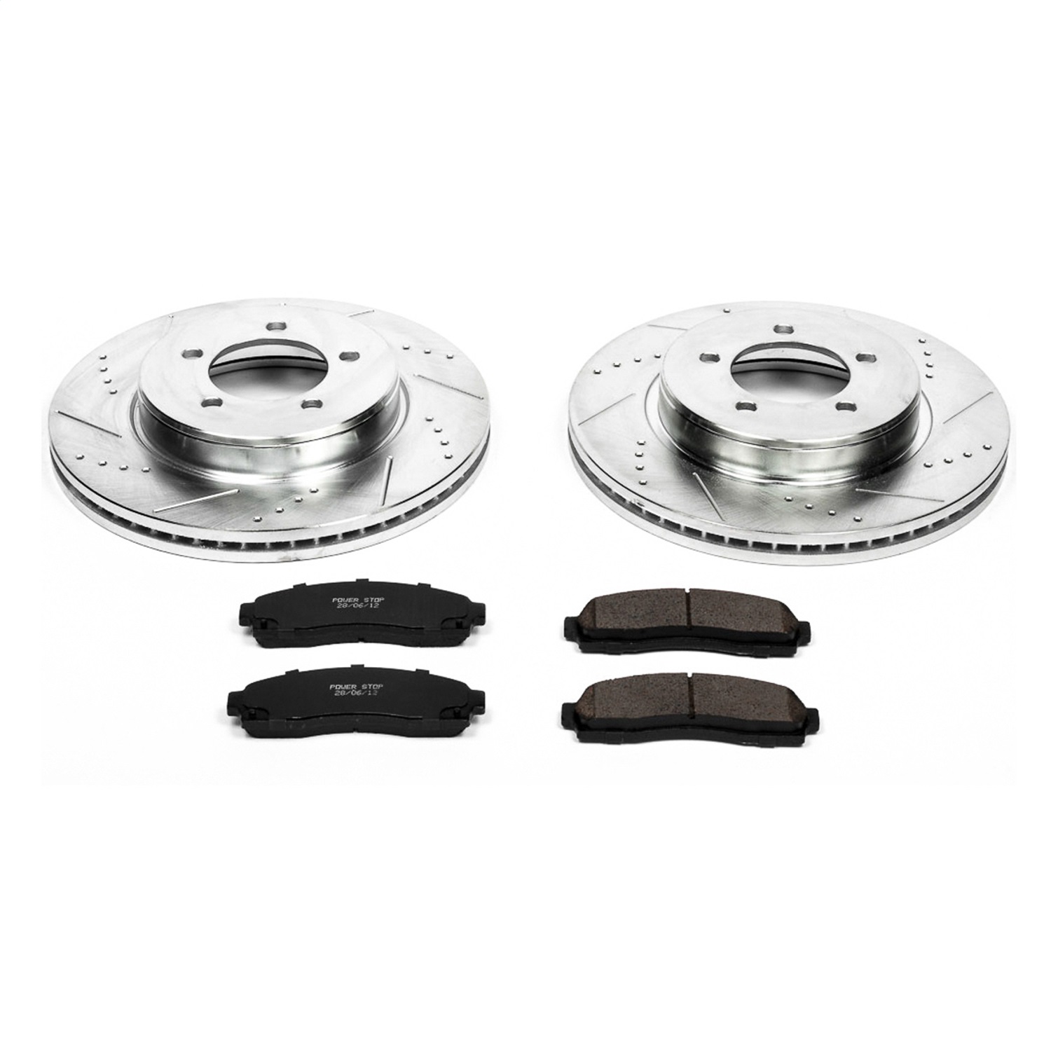 Power Stop - K1931 - Front - Disc Brake Pad and Rotor Kit