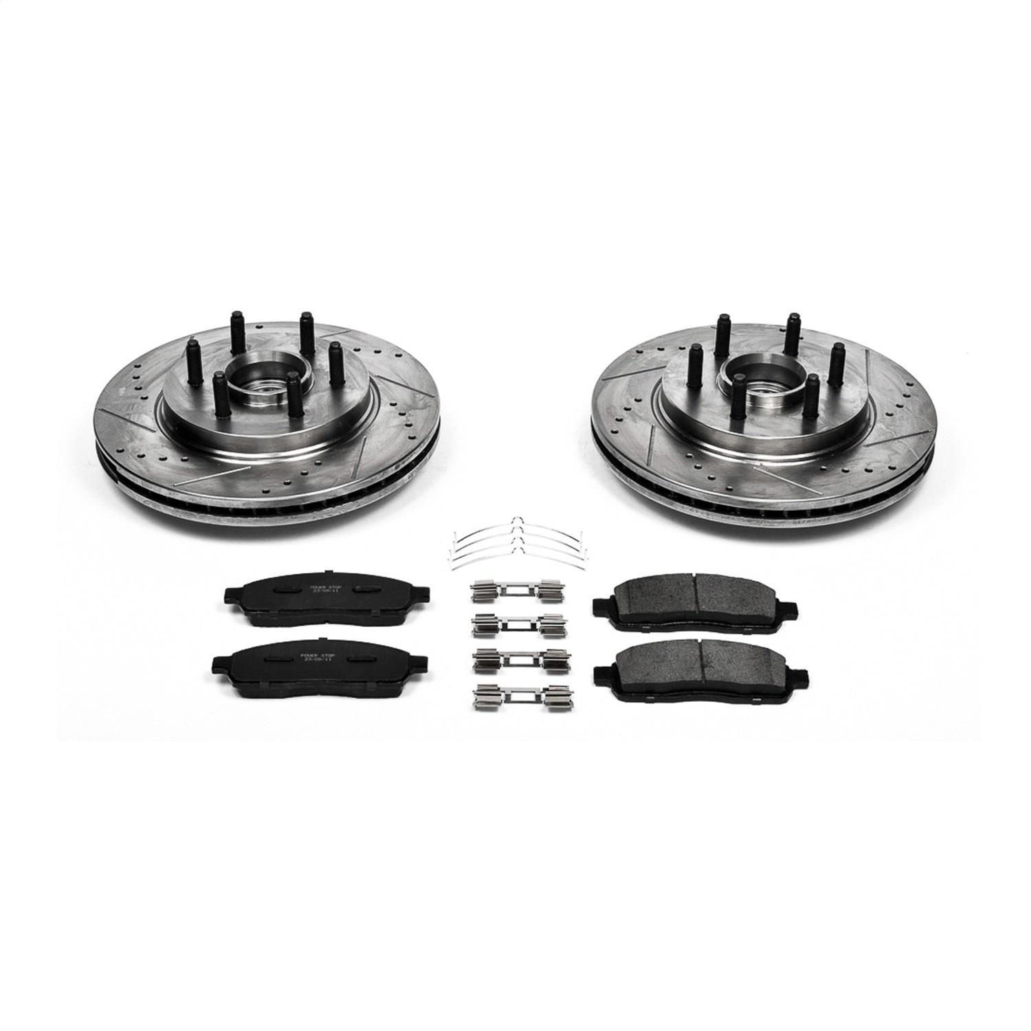 Power Stop - K1939 - Front - Disc Brake Pad and Rotor Kit