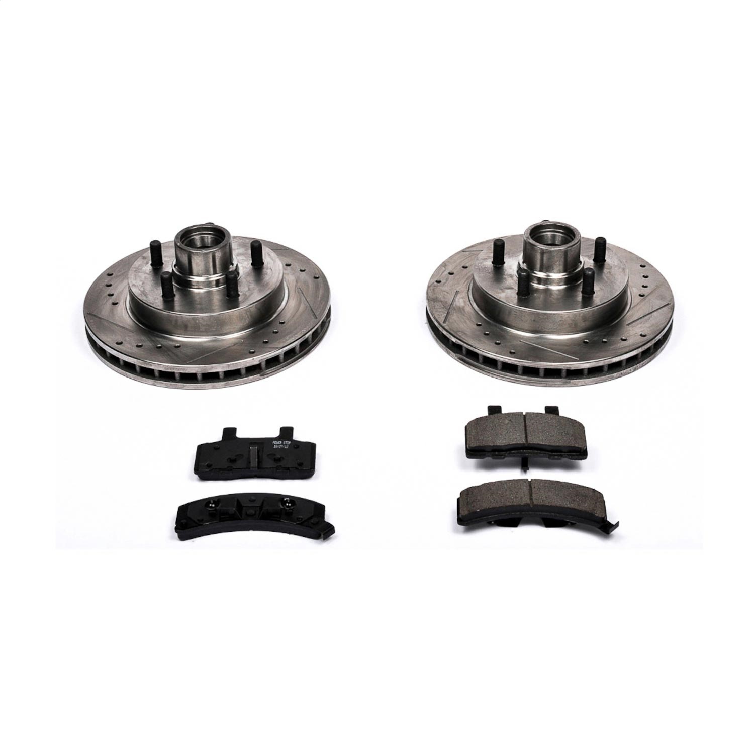 Power Stop - K1990 - Front - Disc Brake Pad and Rotor Kit