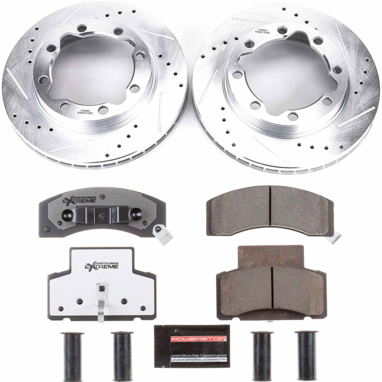 Power Stop - K1992-36 - Front - Disc Brake Pad and Rotor Kit