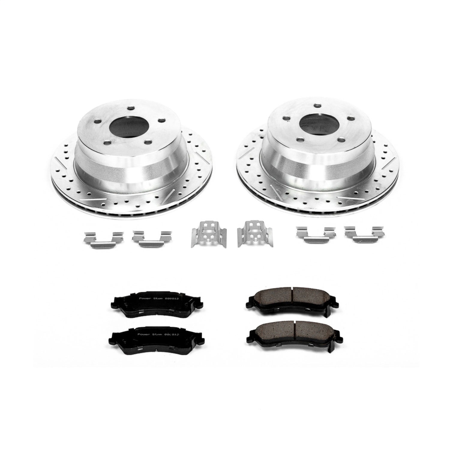 Power Stop - K2003 - Rear - Disc Brake Pad and Rotor Kit