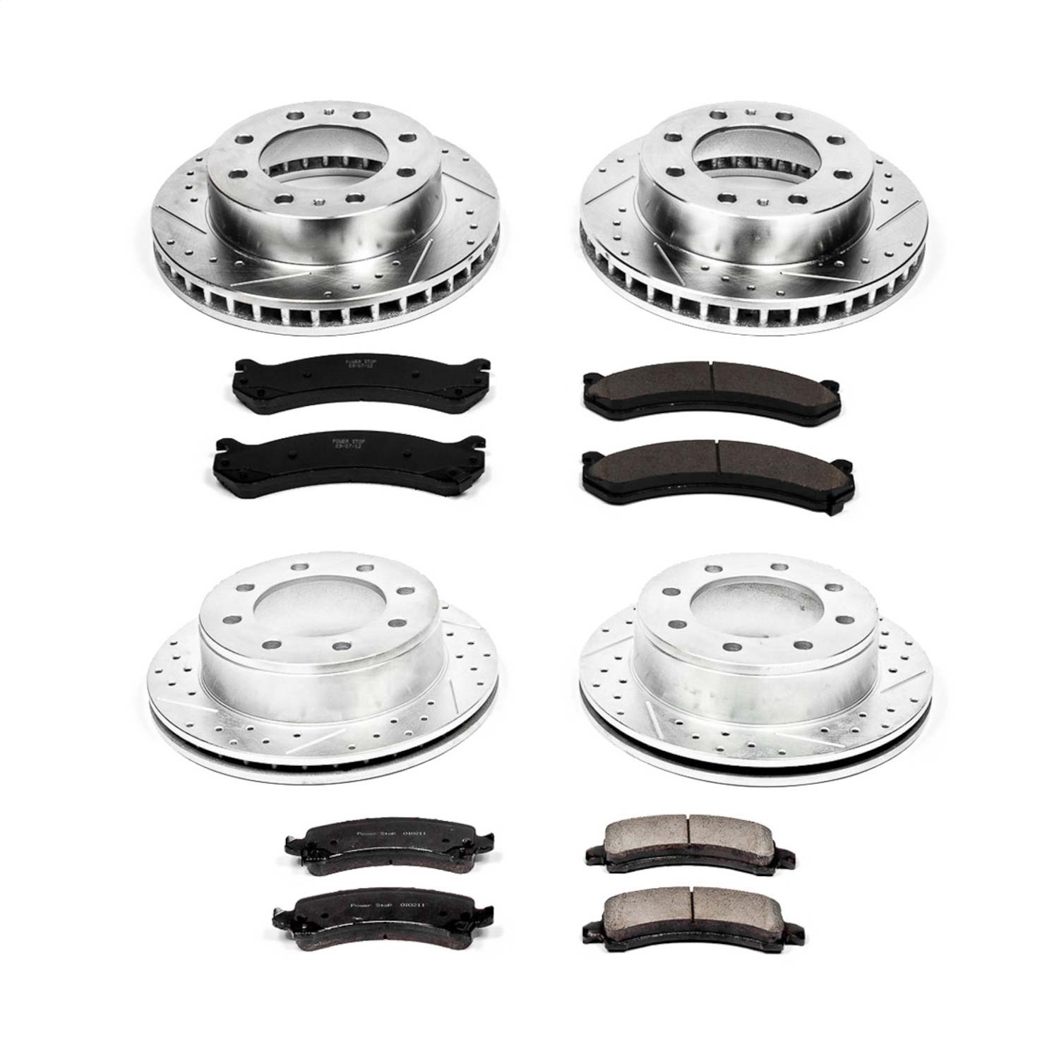 Power Stop - K2029 - Front and Rear - Disc Brake Pad and Rotor Kit