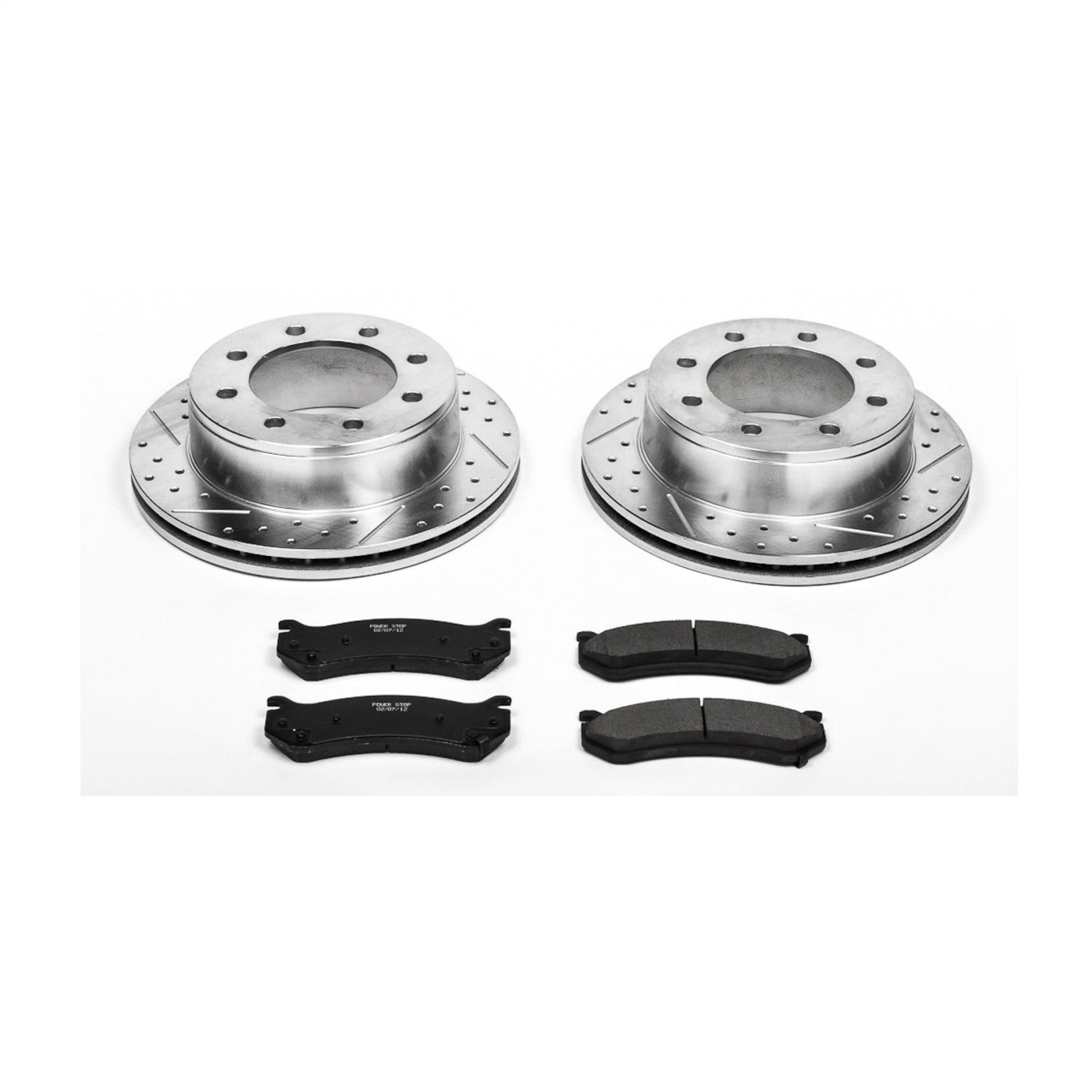 Power Stop - K2041 - Rear - Disc Brake Pad and Rotor Kit