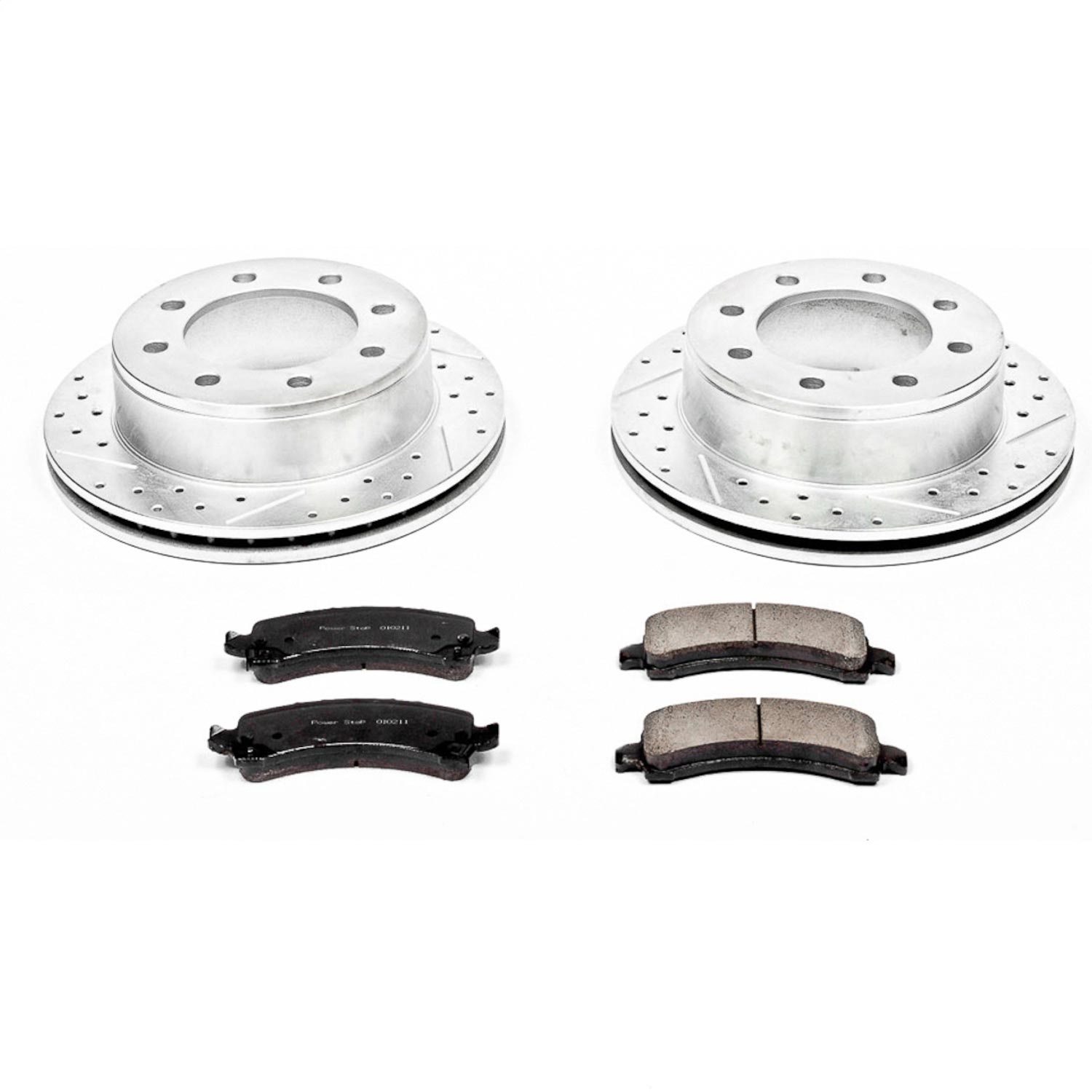 Power Stop - K2043 - Rear - Disc Brake Pad and Rotor Kit