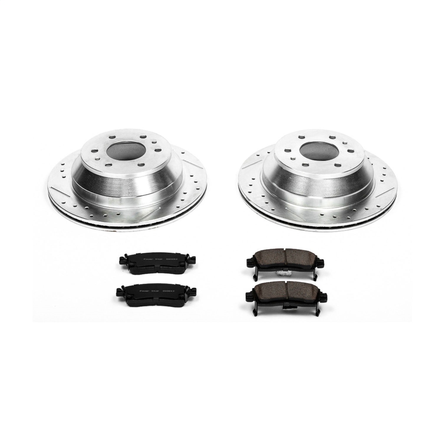 Power Stop - K2050 - Rear - Disc Brake Pad and Rotor Kit