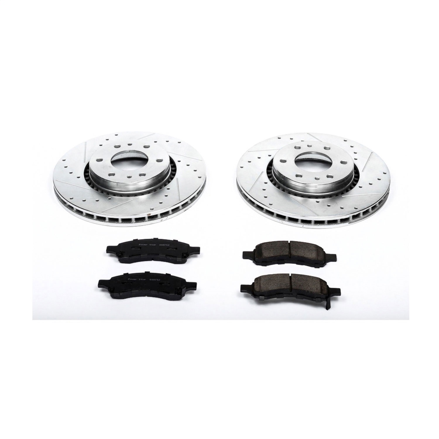 Power Stop - K2059 - Front - Disc Brake Pad and Rotor Kit