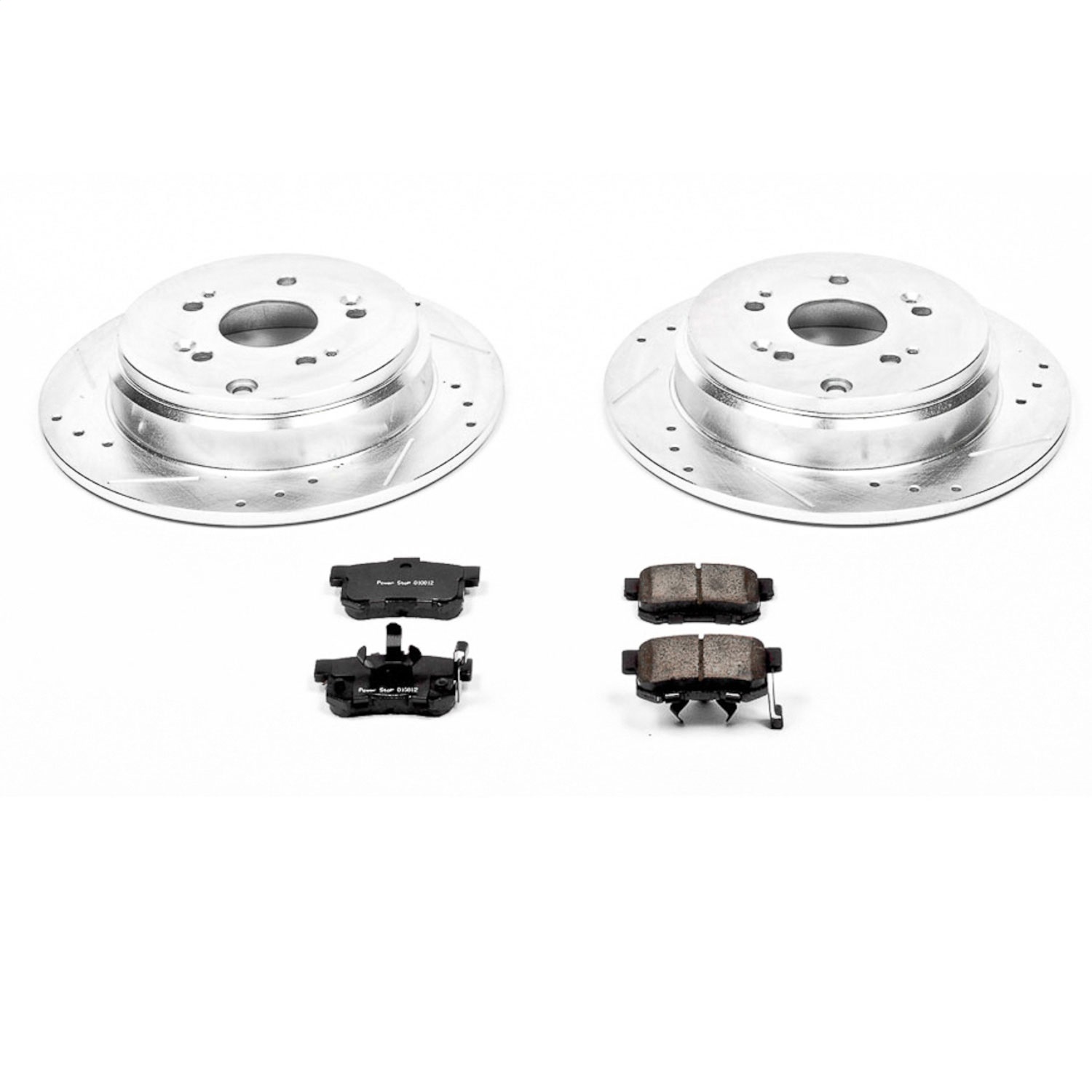 Power Stop - K206 - Rear - Disc Brake Pad and Rotor Kit