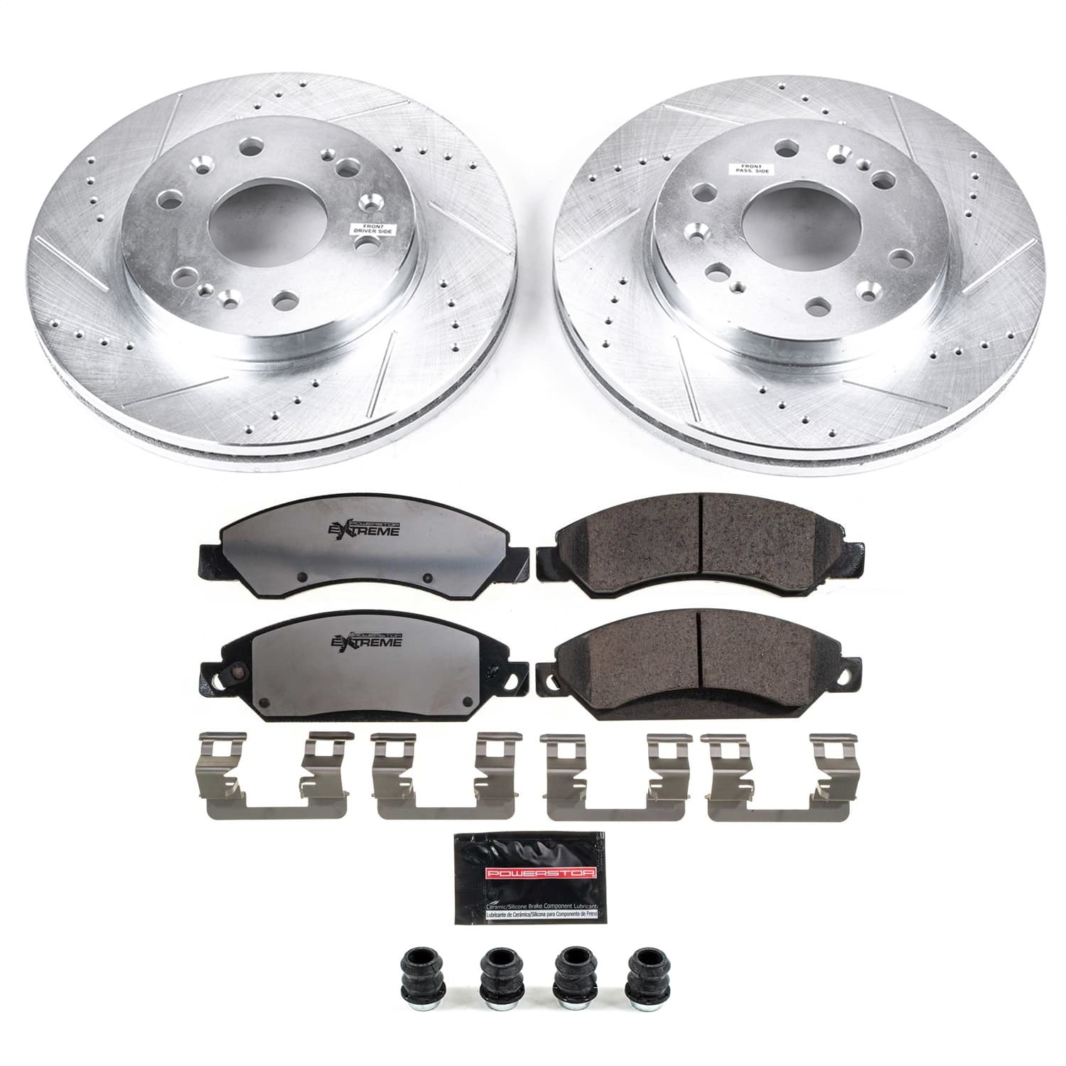 Power Stop - K2067-36 - Front - Disc Brake Pad and Rotor Kit