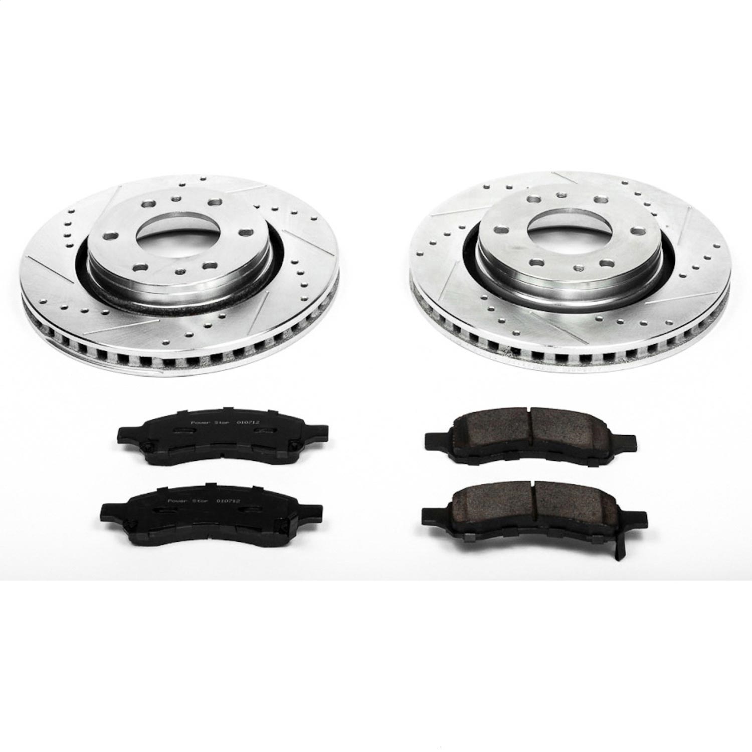 Power Stop - K2084 - Front - Disc Brake Pad and Rotor Kit