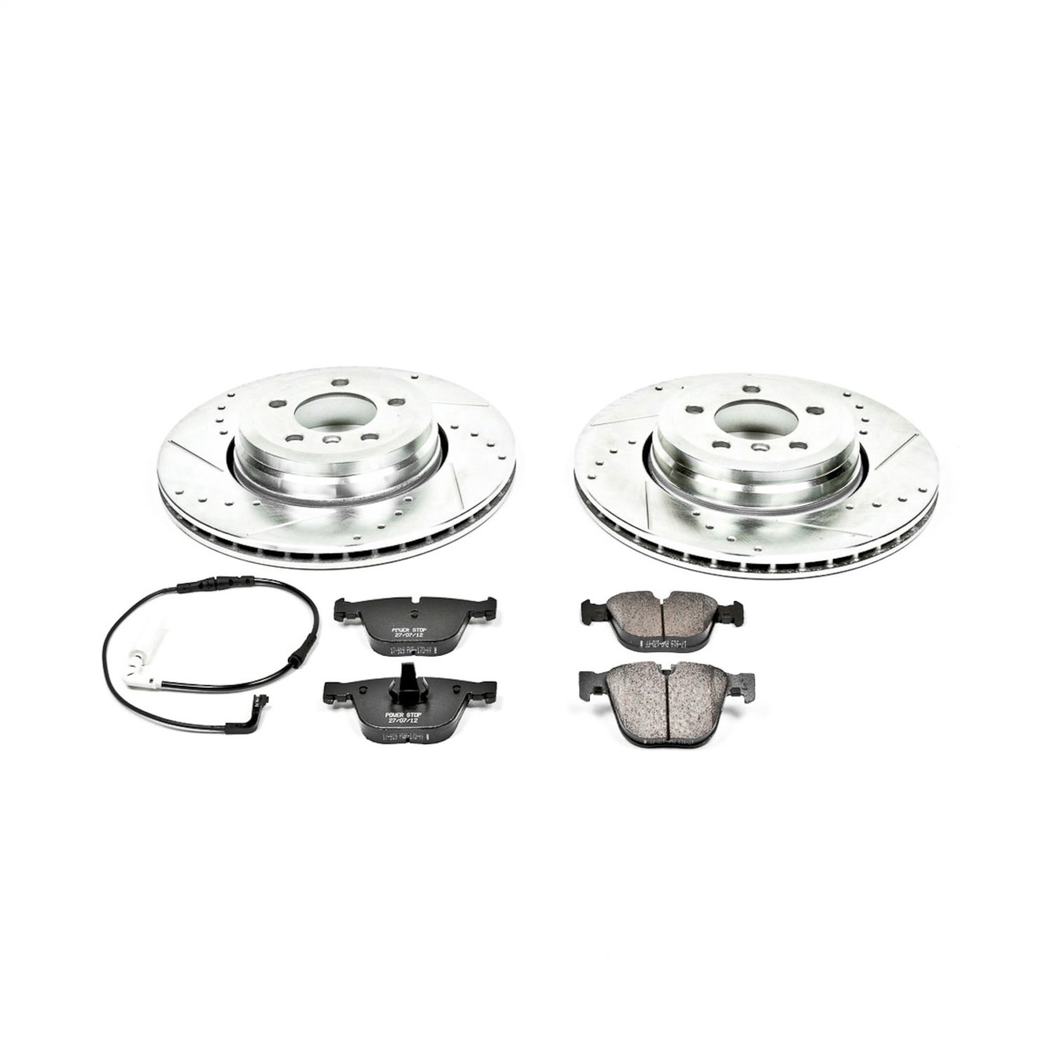 Power Stop - K2086 - Rear - Disc Brake Pad and Rotor Kit