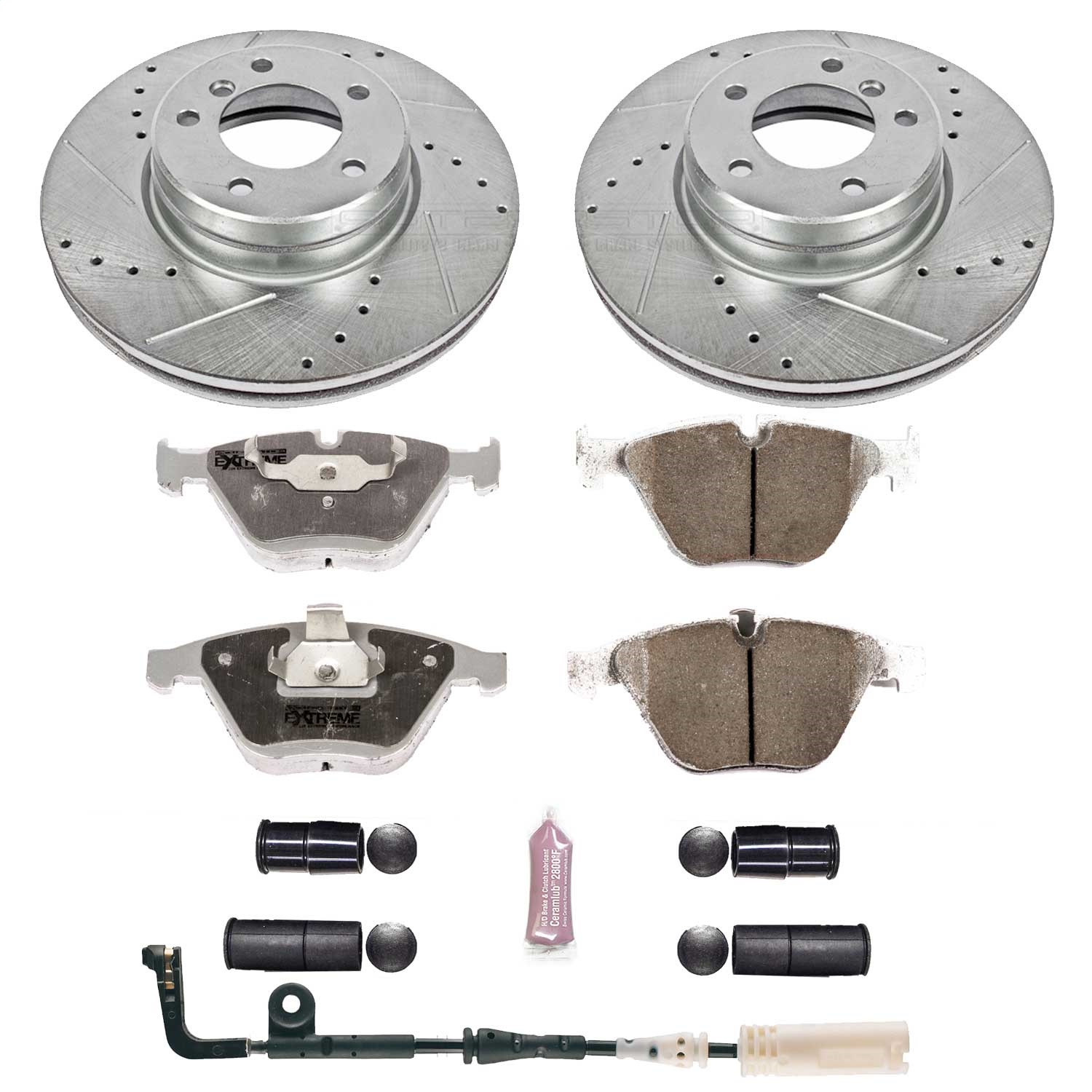 Power Stop - K2110-26 - Front - Disc Brake Pad and Rotor Kit