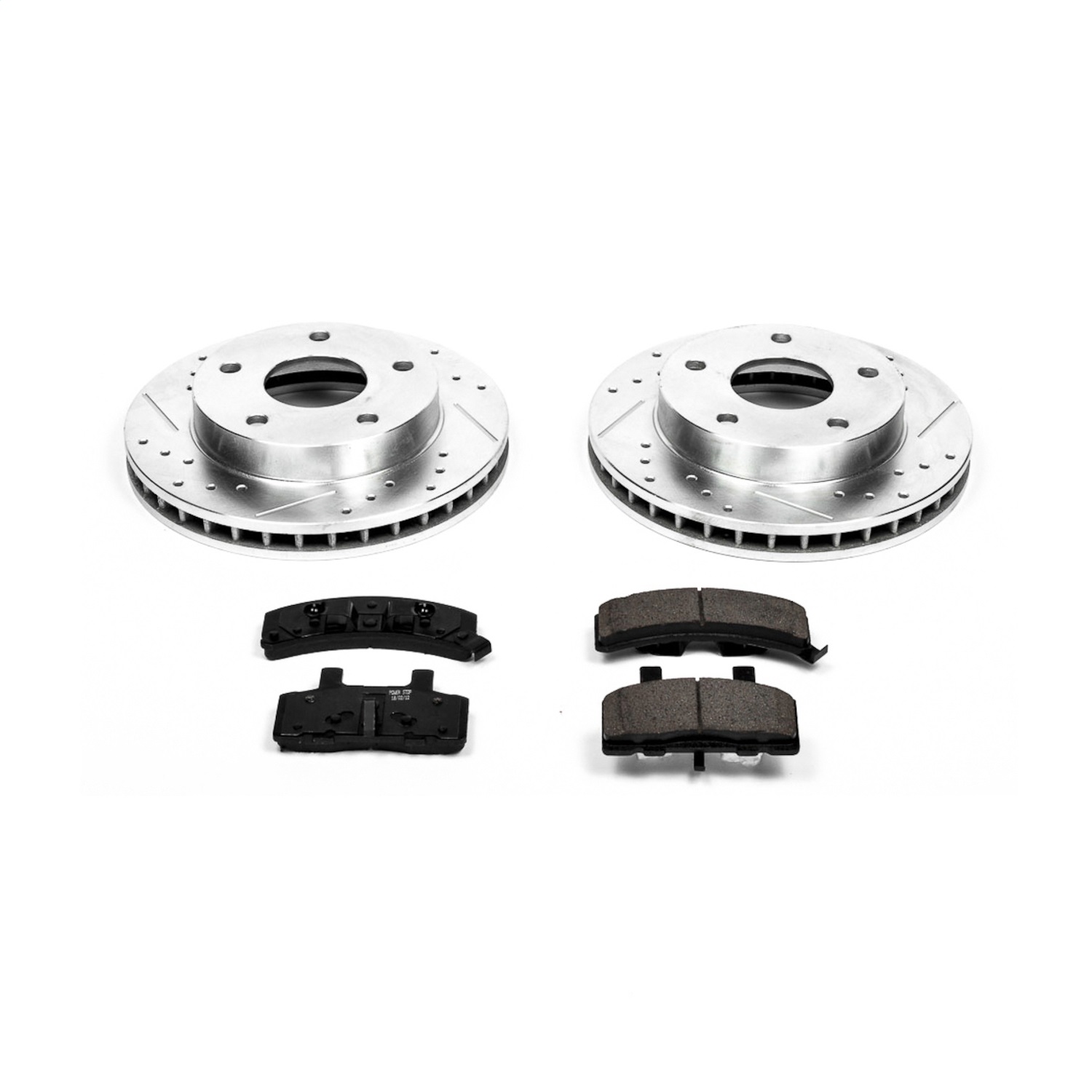 Power Stop - K2126 - Front - Disc Brake Pad and Rotor Kit