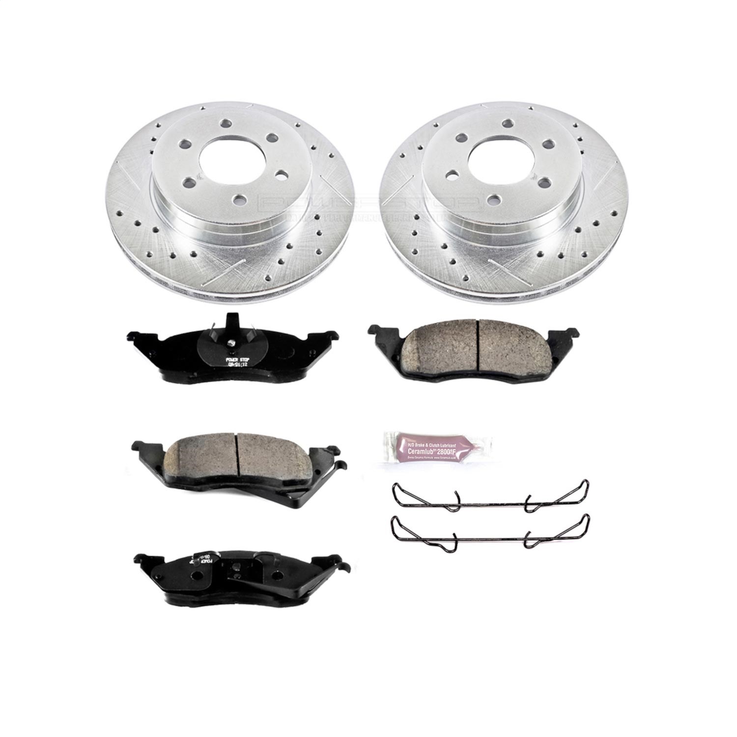 Power Stop - K2137 - Front - Disc Brake Pad and Rotor Kit