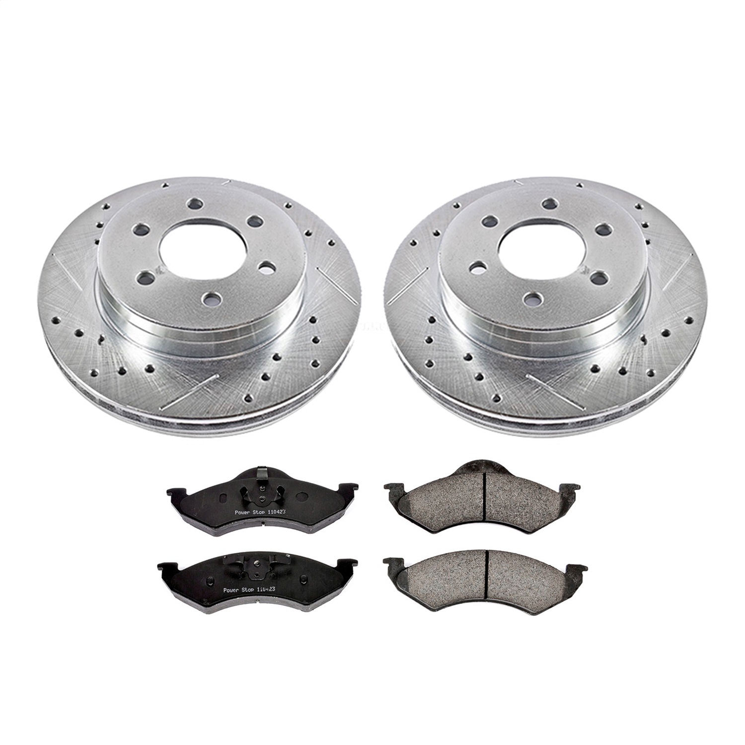 Power Stop - K2139 - Front - Disc Brake Pad and Rotor Kit