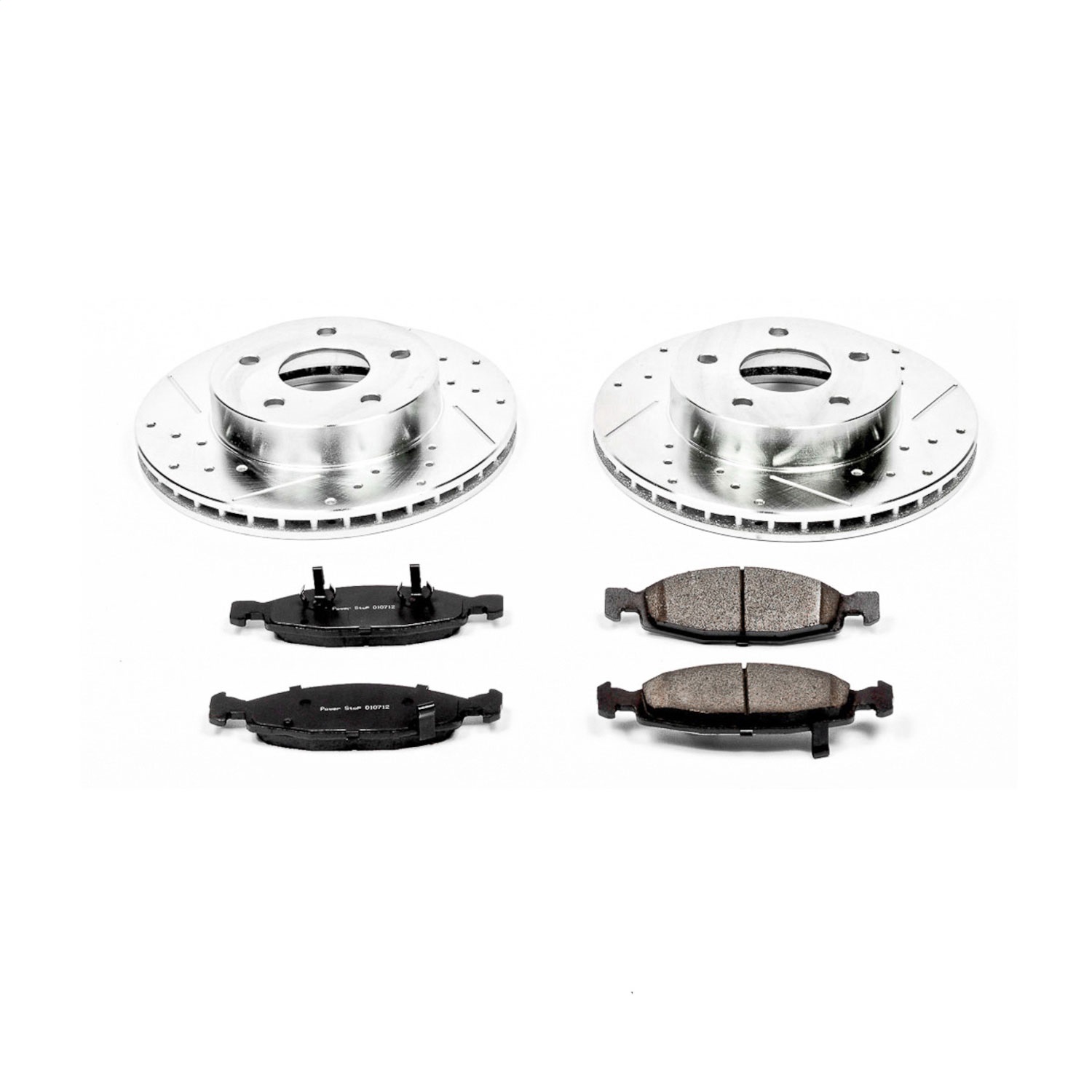 Power Stop - K2147 - Front - Disc Brake Pad and Rotor Kit