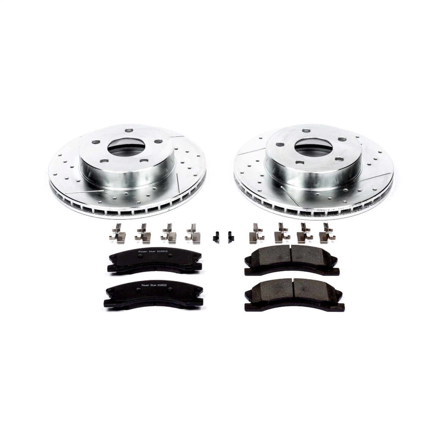 Power Stop - K2149 - Front - Disc Brake Pad and Rotor Kit
