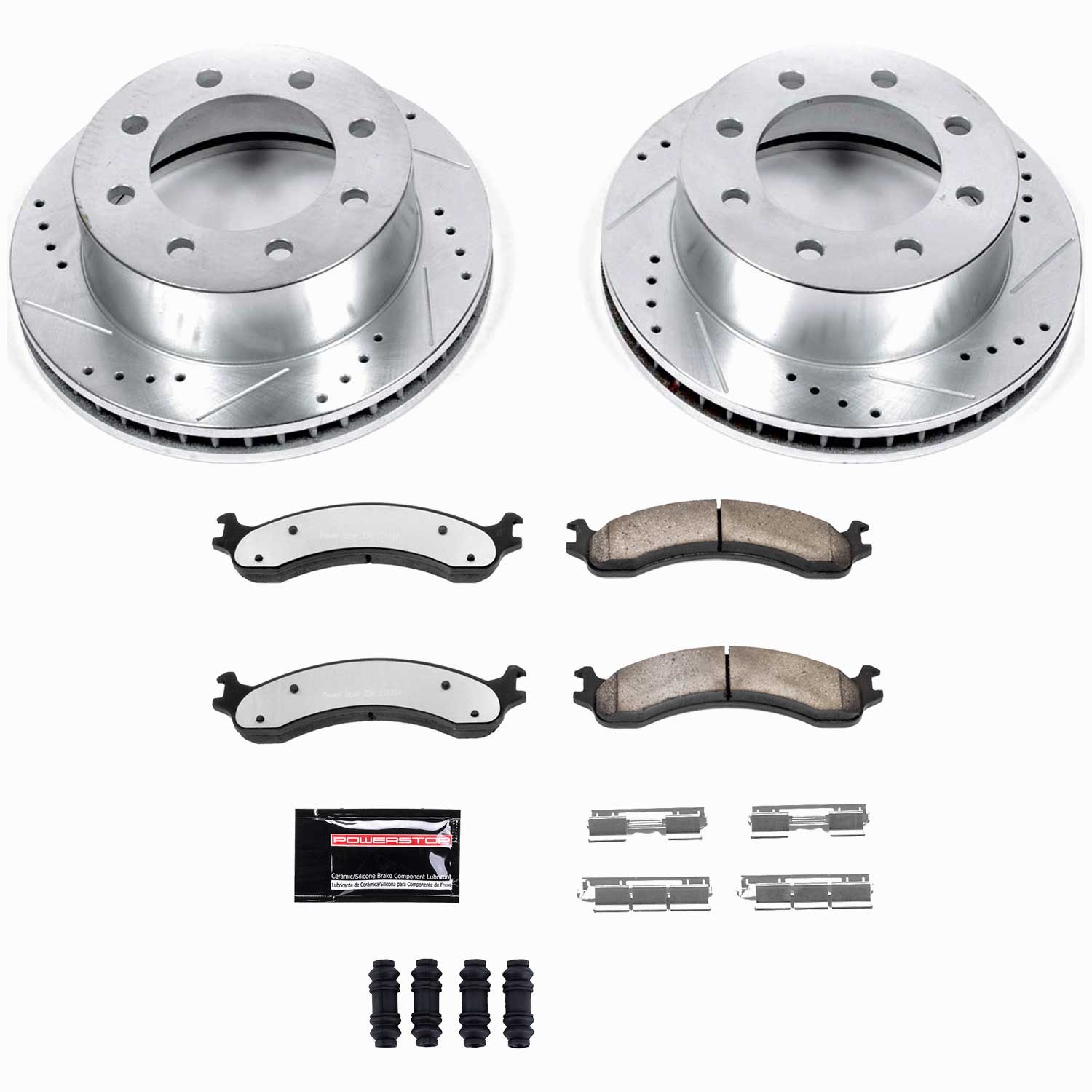 Power Stop - K2156-36 - Front - Disc Brake Pad and Rotor Kit
