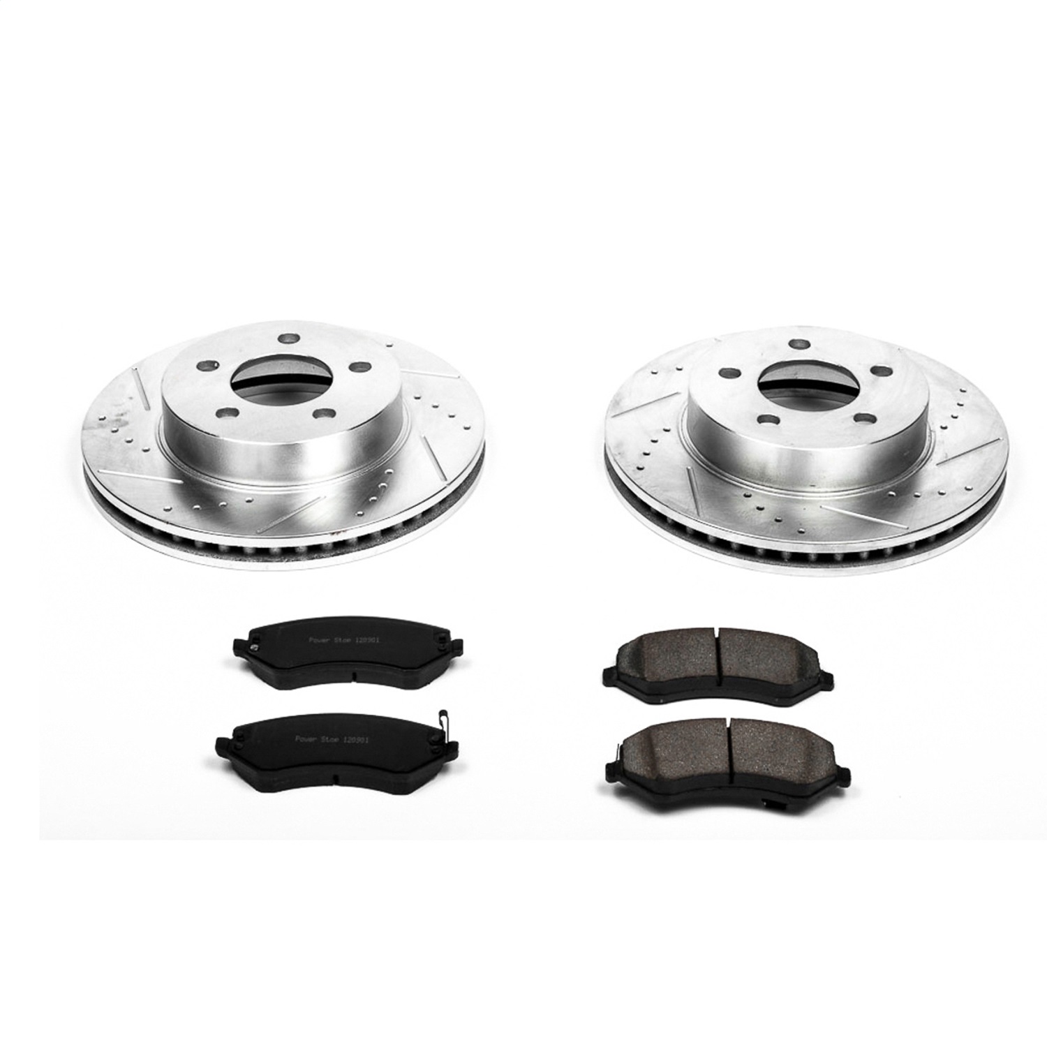 Power Stop - K2160 - Front - Disc Brake Pad and Rotor Kit