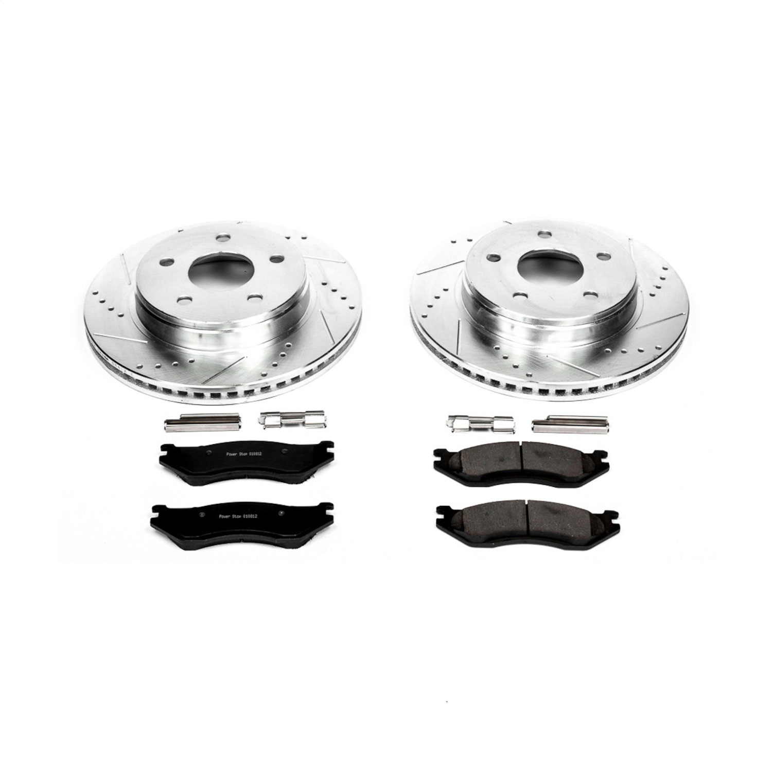 Power Stop - K2167 - Front - Disc Brake Pad and Rotor Kit