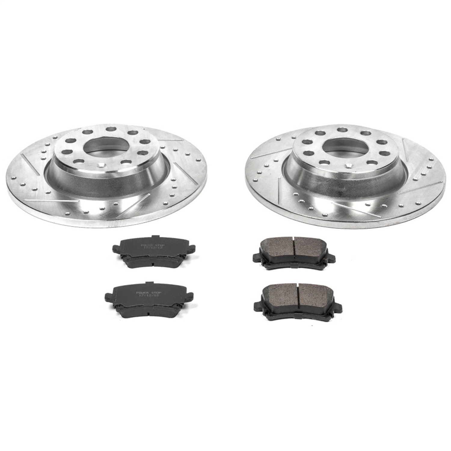 Power Stop - K2261 - Rear - Disc Brake Pad and Rotor Kit