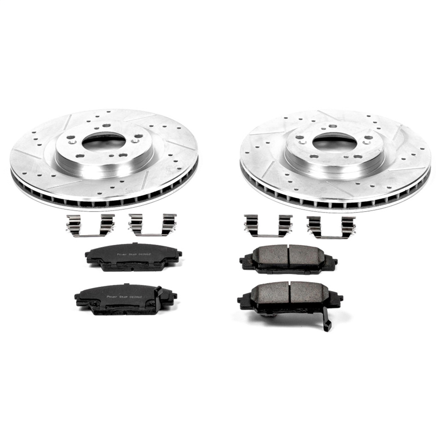 Power Stop - K2276 - Front - Disc Brake Pad and Rotor Kit