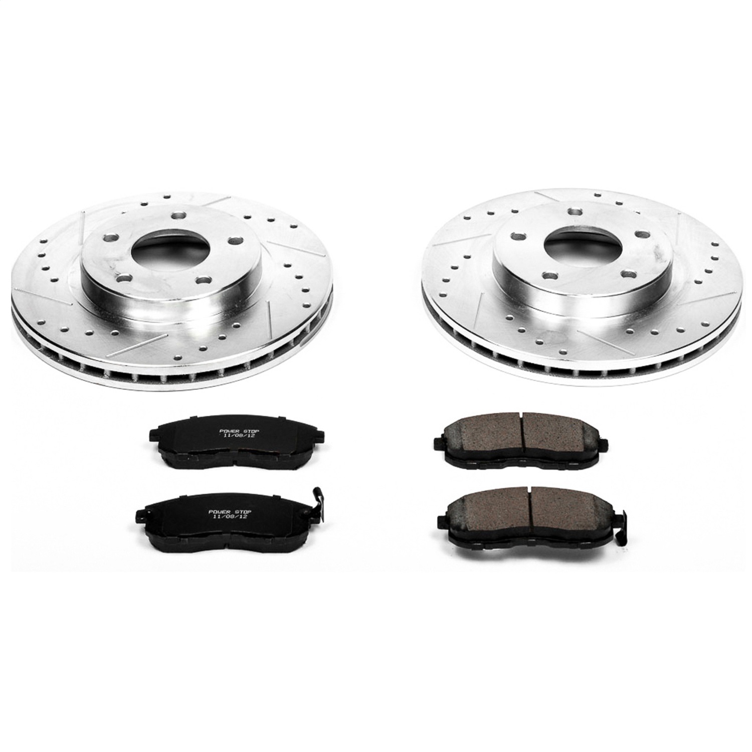 Power Stop - K2280 - Front - Disc Brake Pad and Rotor Kit