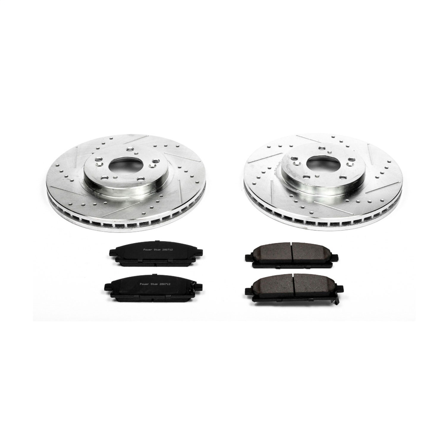 Power Stop - K2290 - Front - Disc Brake Pad and Rotor Kit