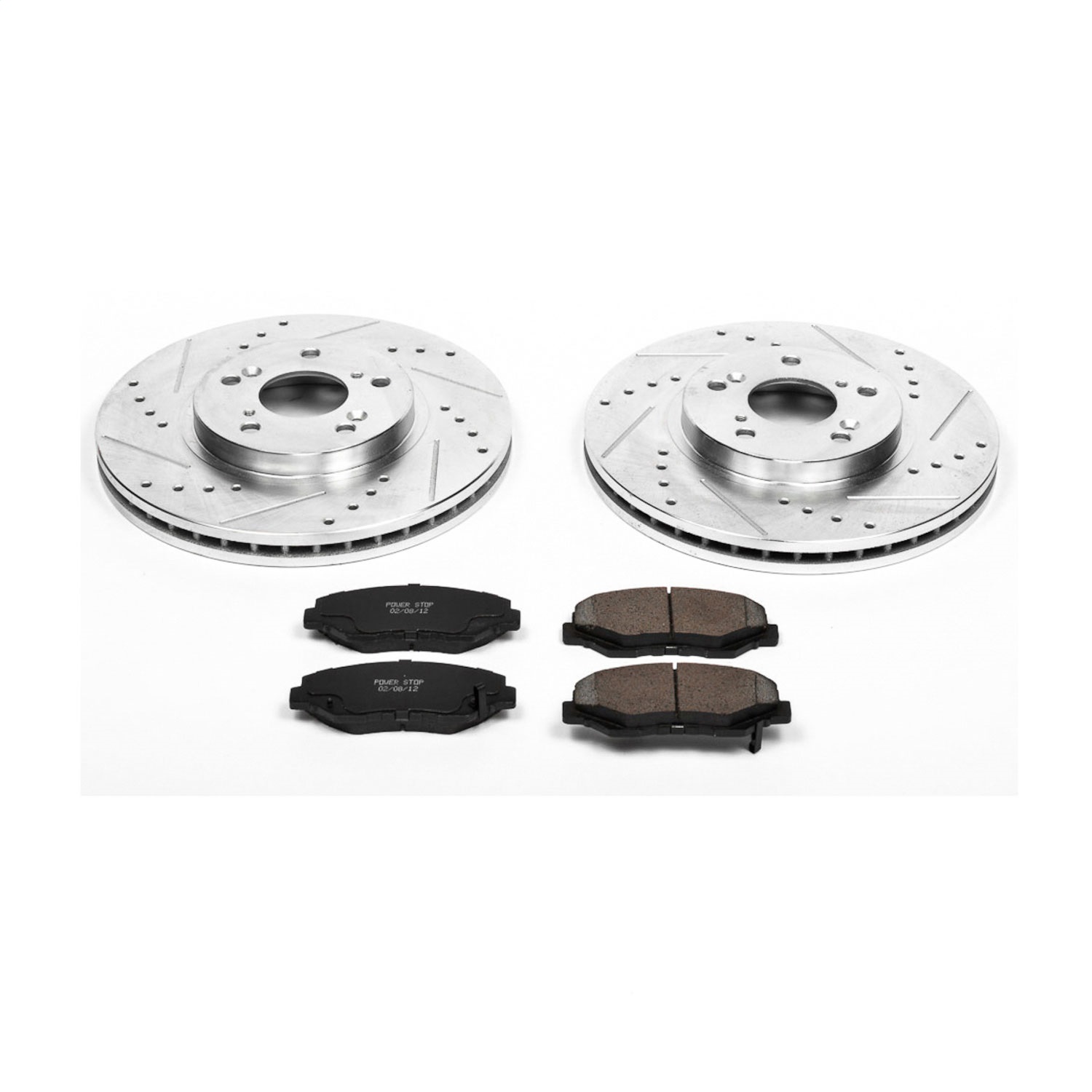 Power Stop - K2302 - Front - Disc Brake Pad and Rotor Kit